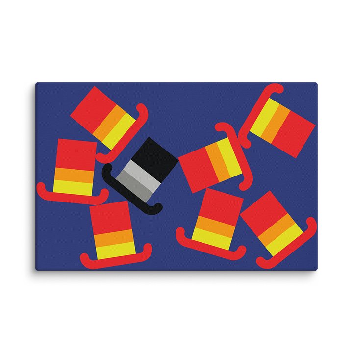 Copenhagen Boys "Valentina" Large Canvas Print - 60x40 inches - 101,6×152,4 cm product image (1)