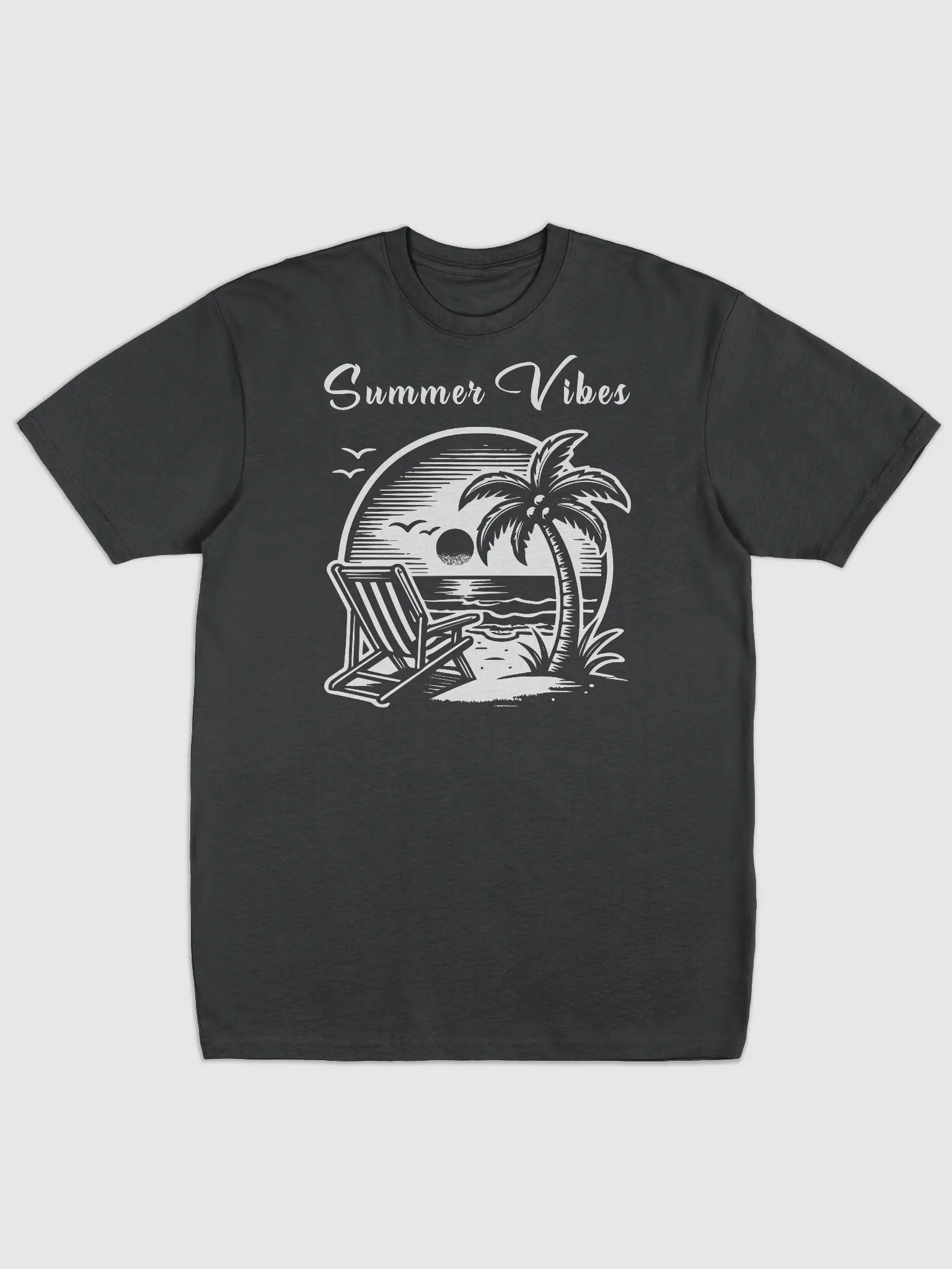 Vintage beach summer vibes palm trees design product image (1)