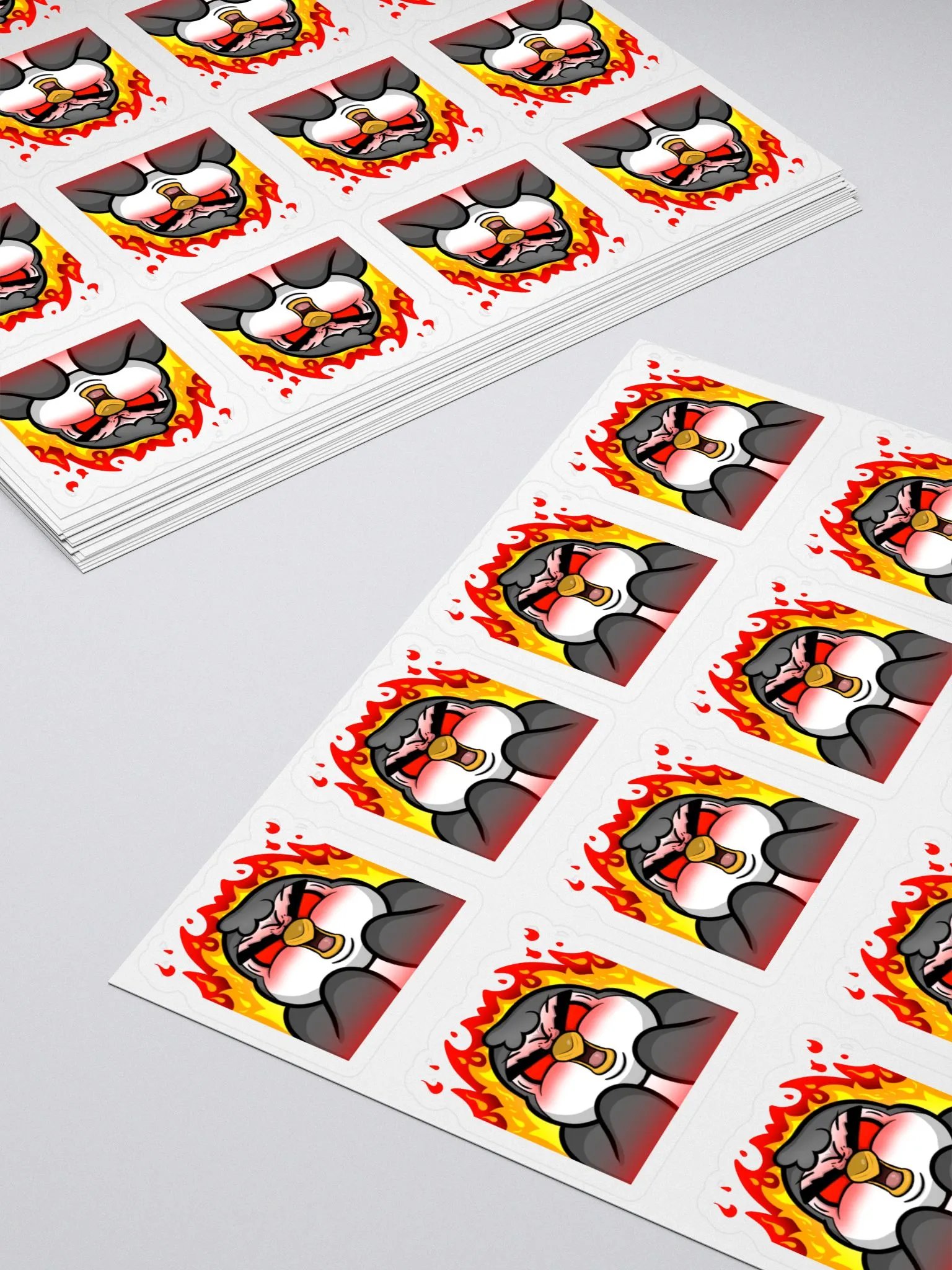 "Rage" Lil' Guy - Mini Sticker Sheet product image (4)