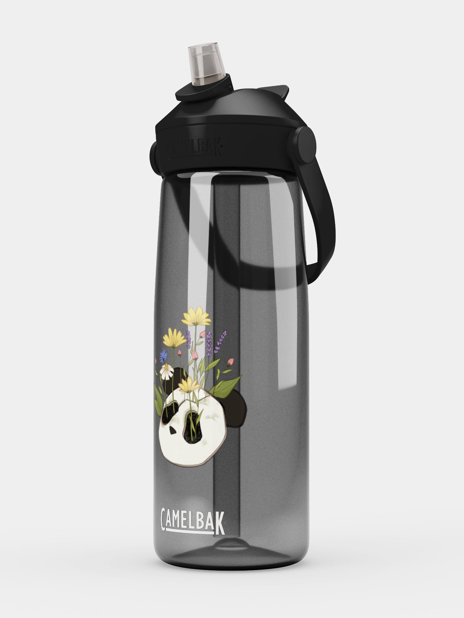Panda Mask Water Bottle product image (14)
