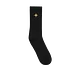 F&amp;F Star Embroidered Crew Socks (GLD)