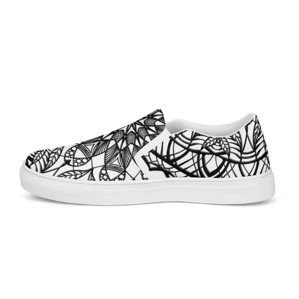 Mandala Harmony Women's Slip-On Shoes product image (12)