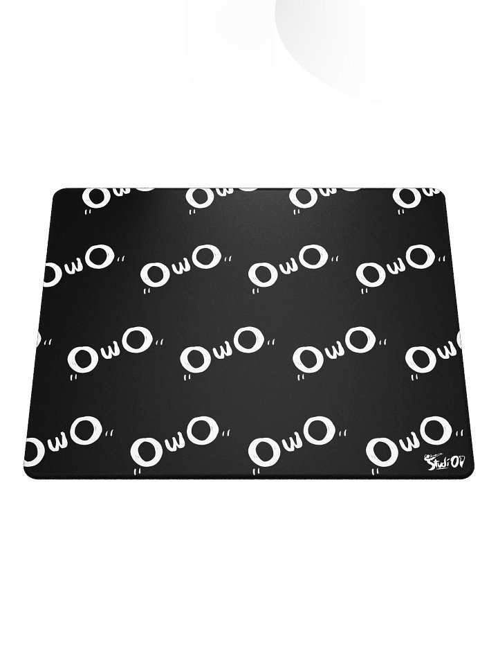 The OWO Mouse Pad (Black) product image (1)
