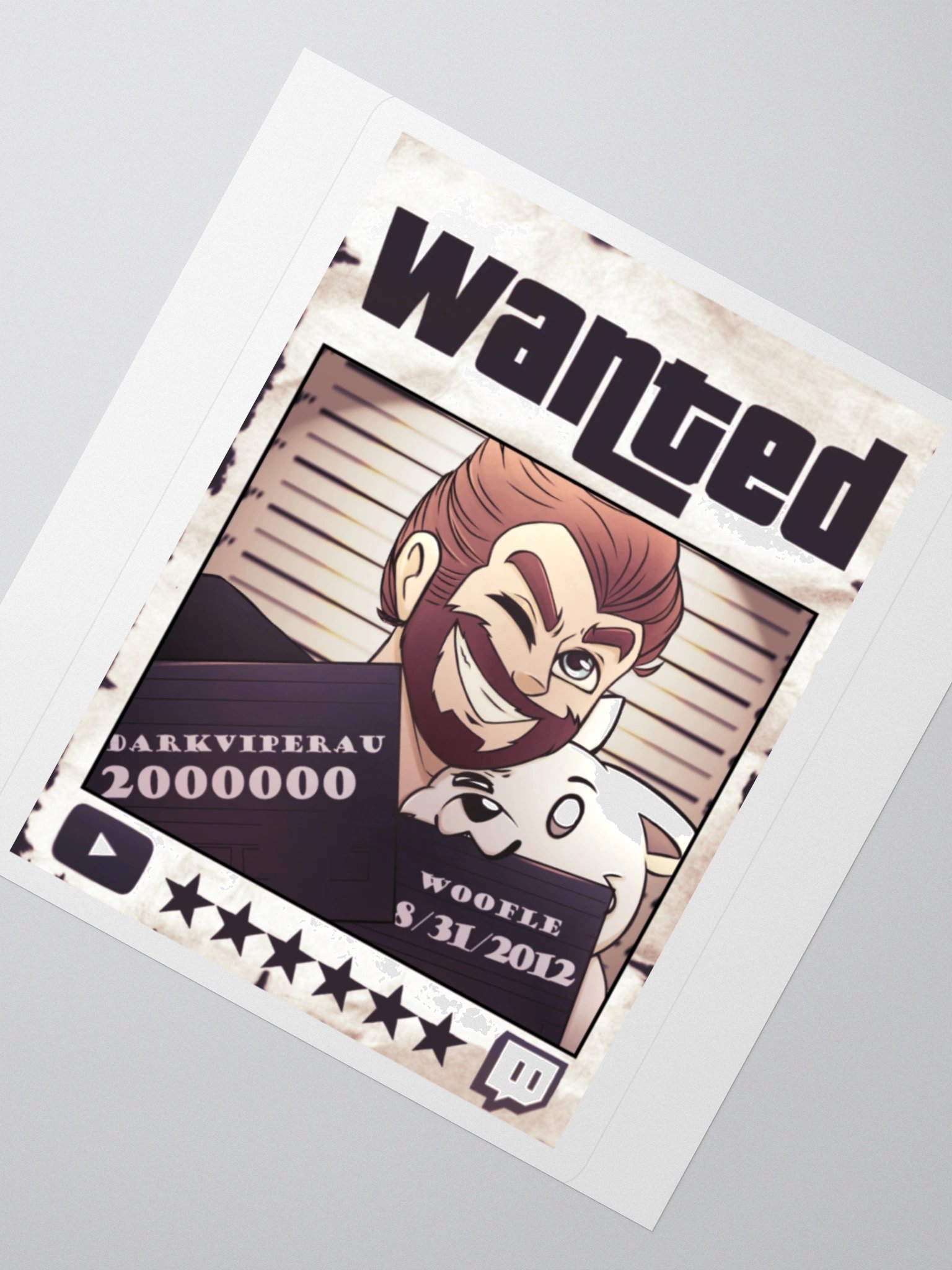 Wanted Poster Sticker product image (4)
