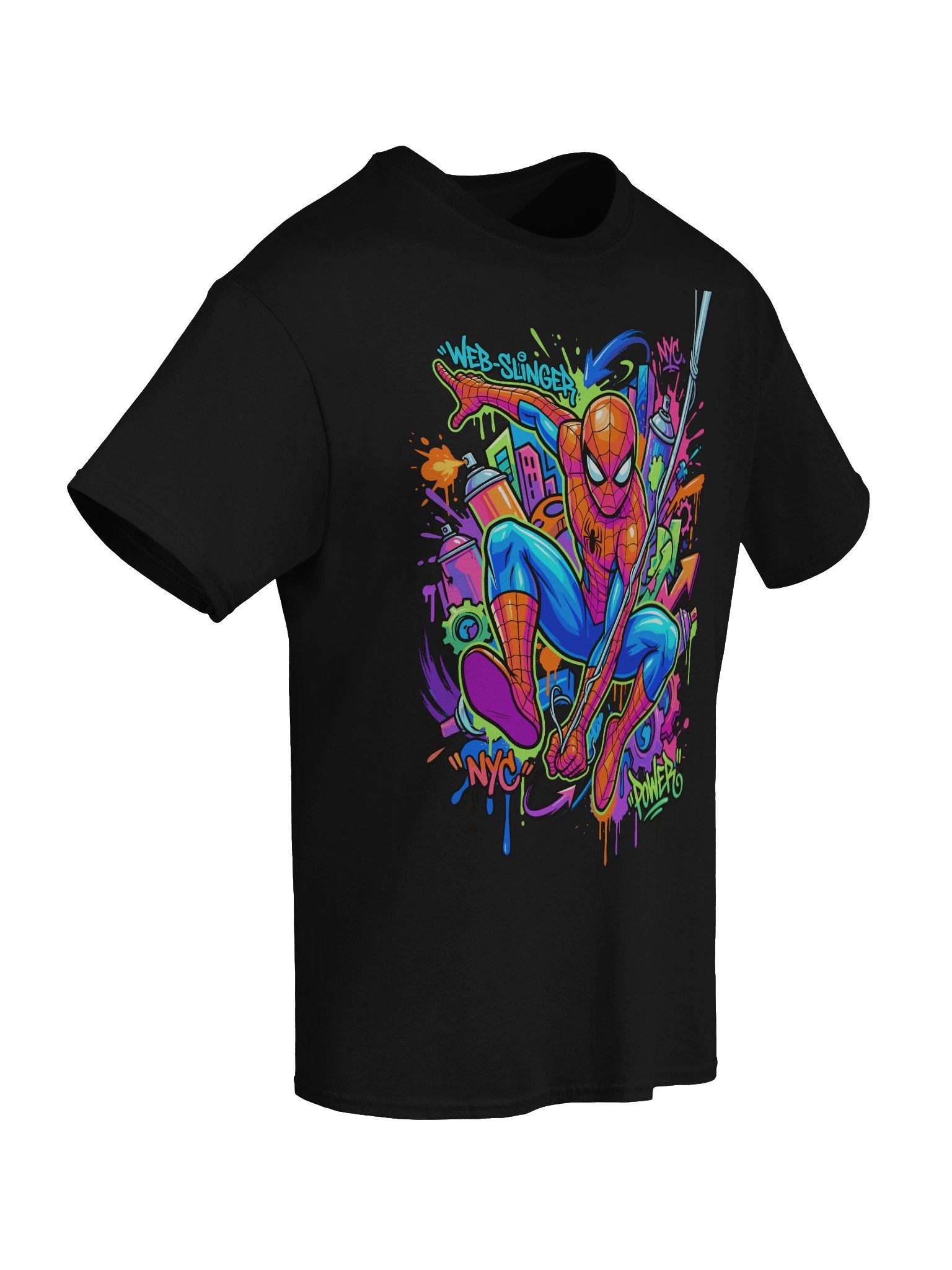Spiderman graffiti t-shirt product image (65)