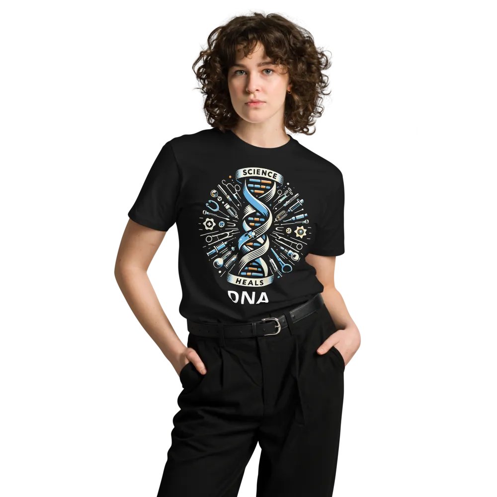 Healing Science DNA Helix T-Shirt product image (8)