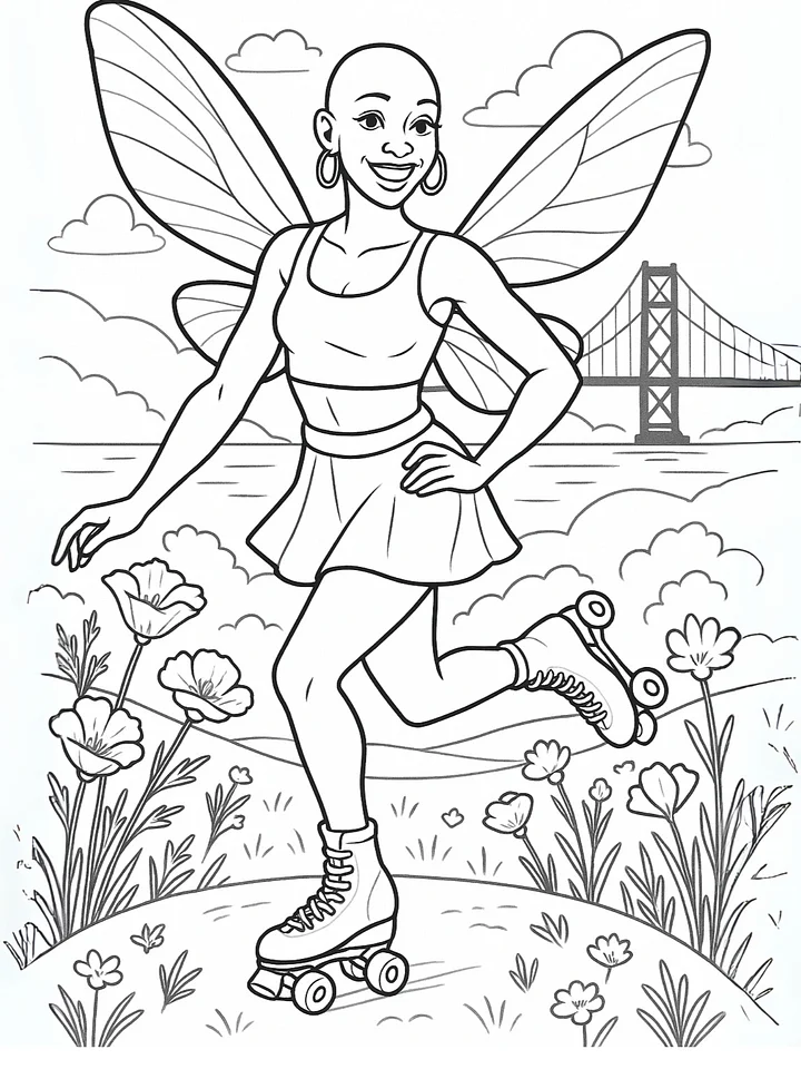 Pre-Sale for Black Bay Fae Coloring Book by Justina Sade M.A. product image (2)