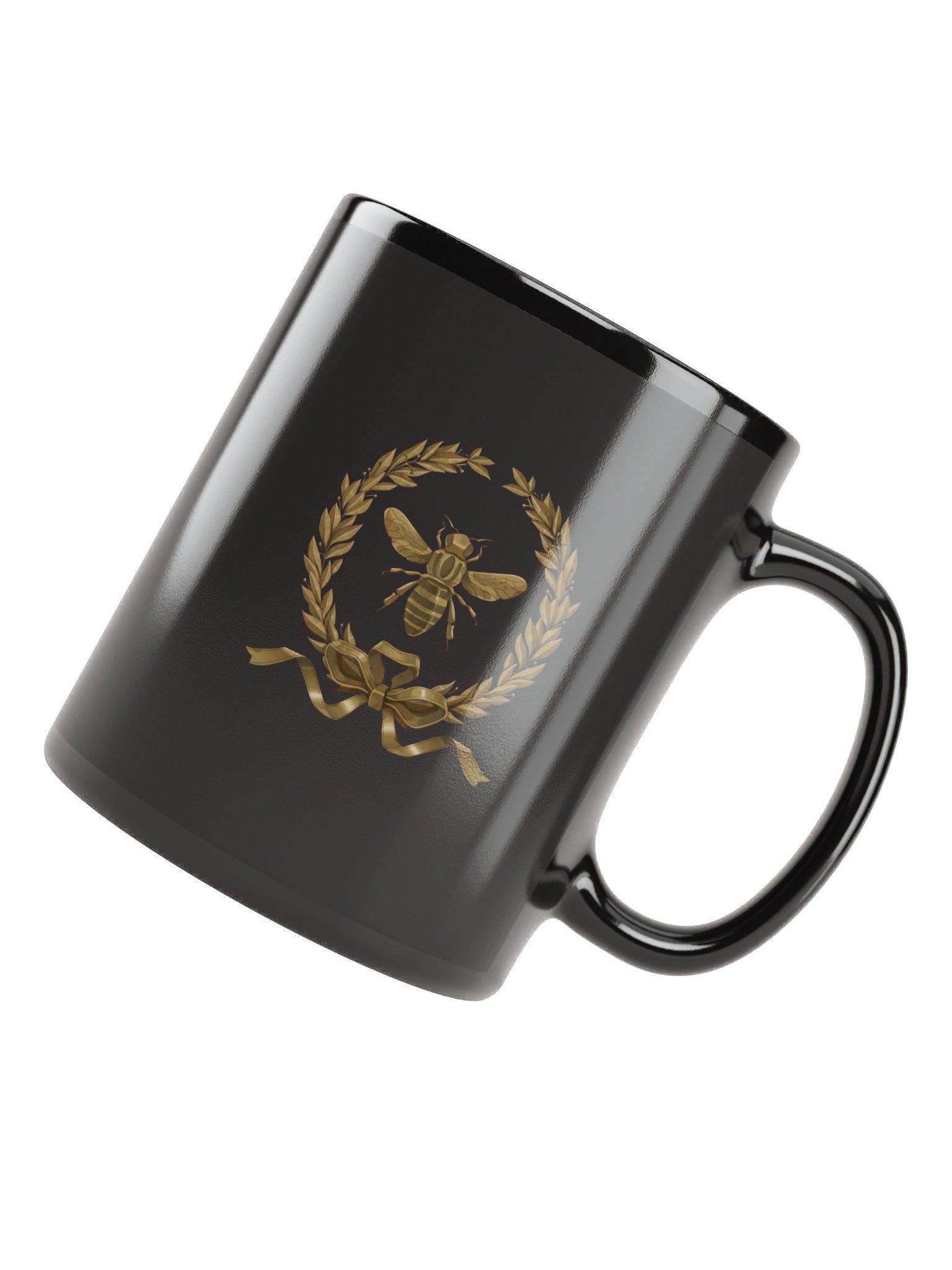 Napoleon Bee Wreath - Mug - Black product image (4)