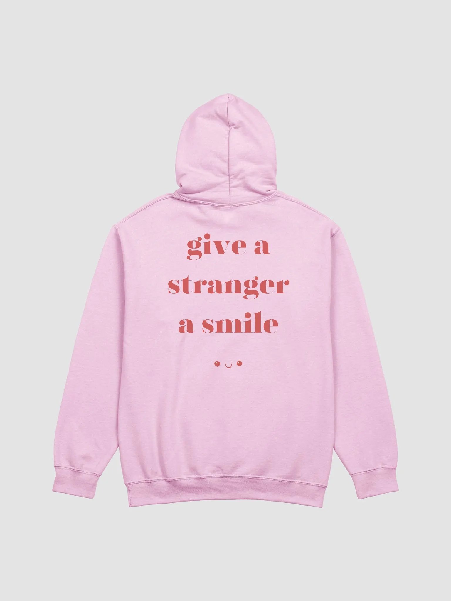 Give a Stranger a Smile Pink Hoodie product image (3)