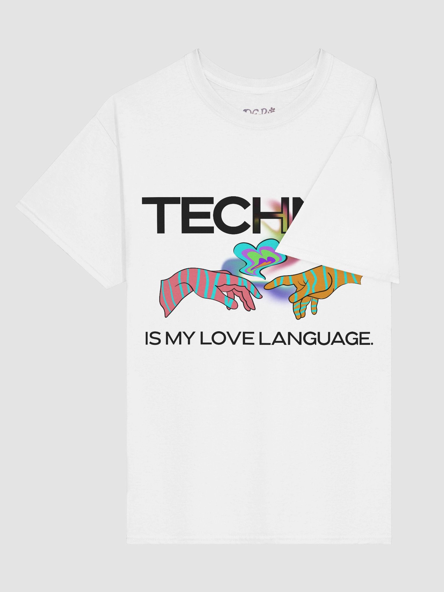Techno Love Cotton Tee product image (11)