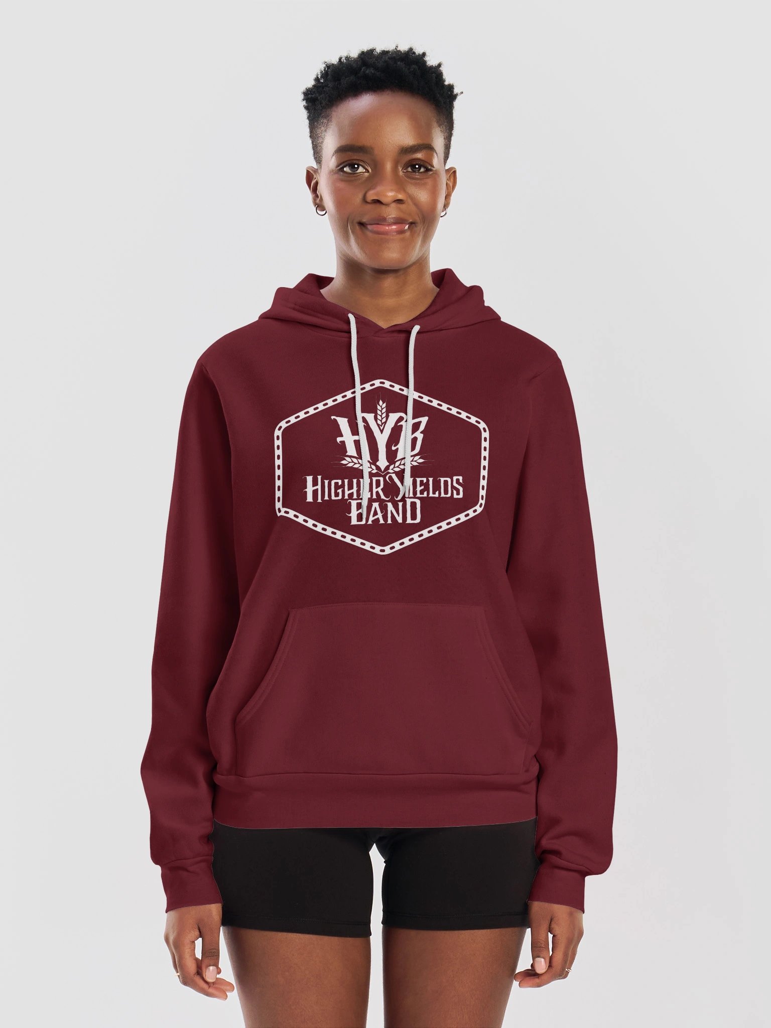 The Higher Yields Band — Premium Logo Hoodie product image (9)