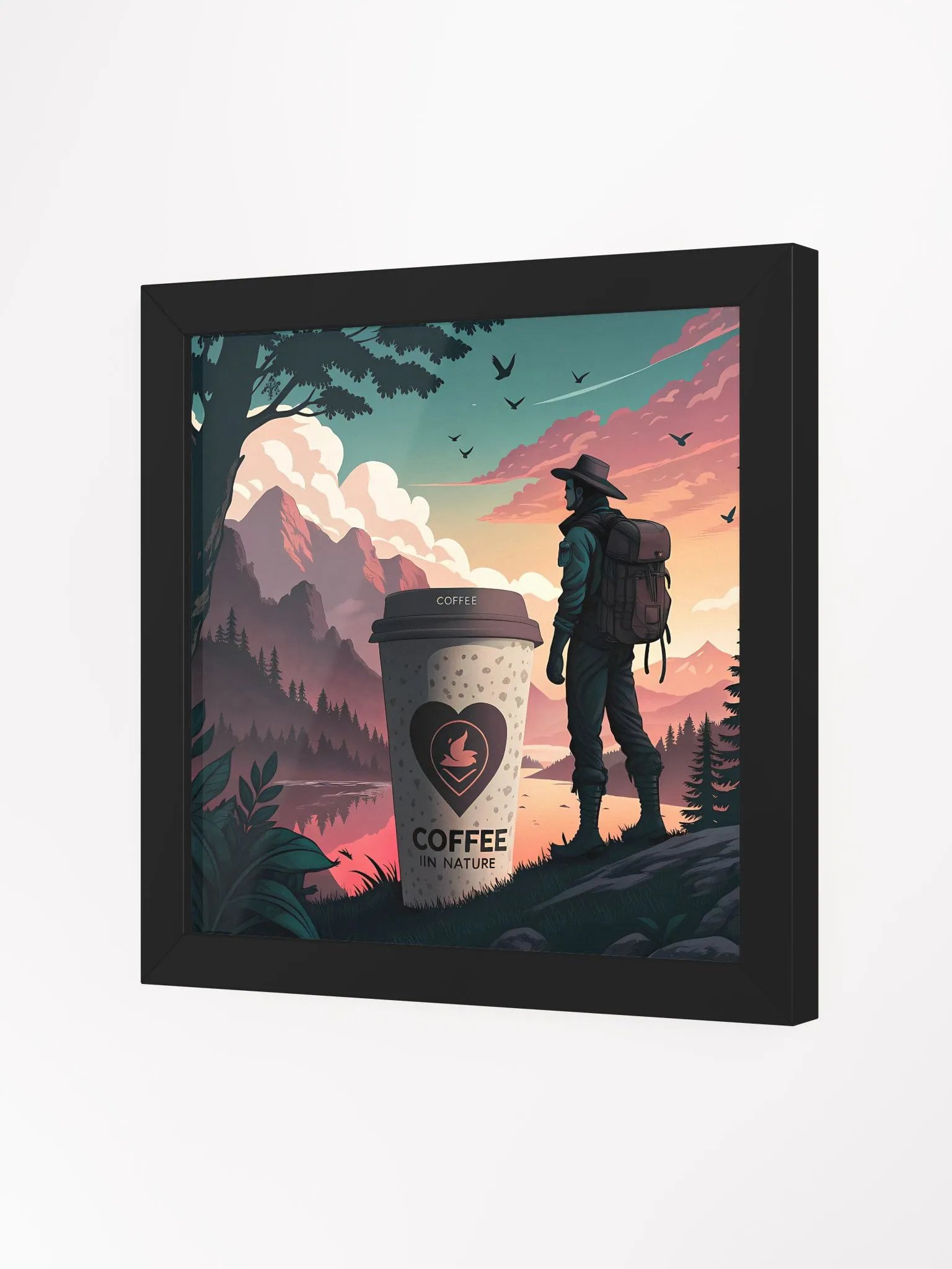 Nature's Morning Brew Poster product image (16)