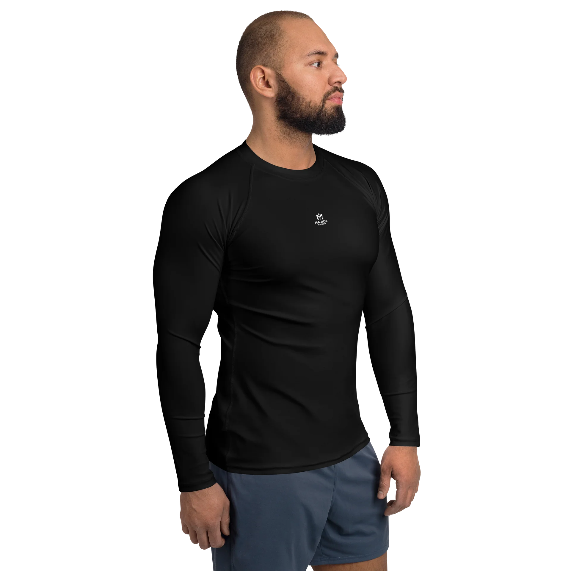 All-Over Print Men’s Rash Guard by MAJICA Maison product image (4)