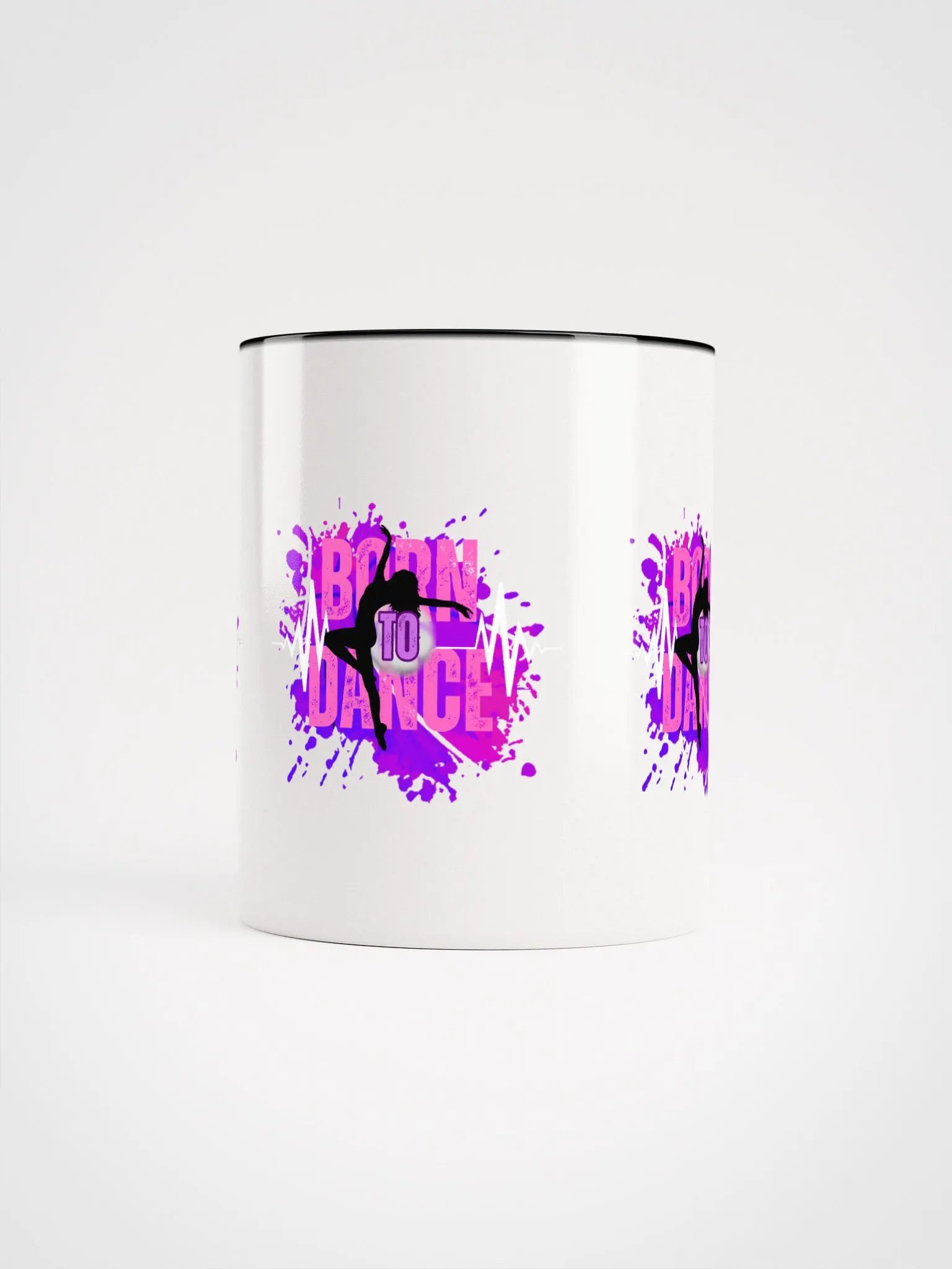 Energetic Born to Dance Her Silhouette Vibes Mug product image (59)