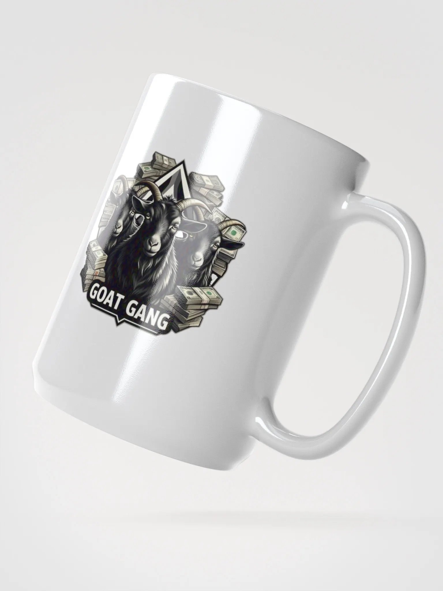 Goat Gang ( Big Bank Glossy Mug ) product image (2)