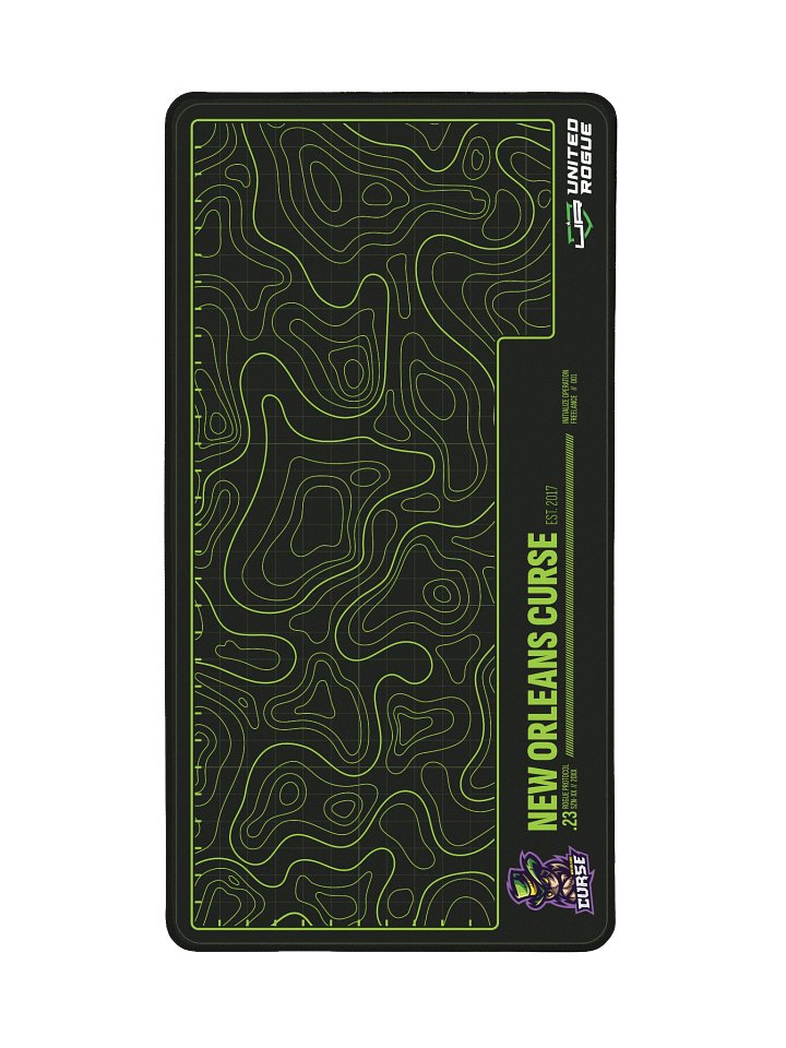 New Orleans Curse Map Desk Mat product image (2)