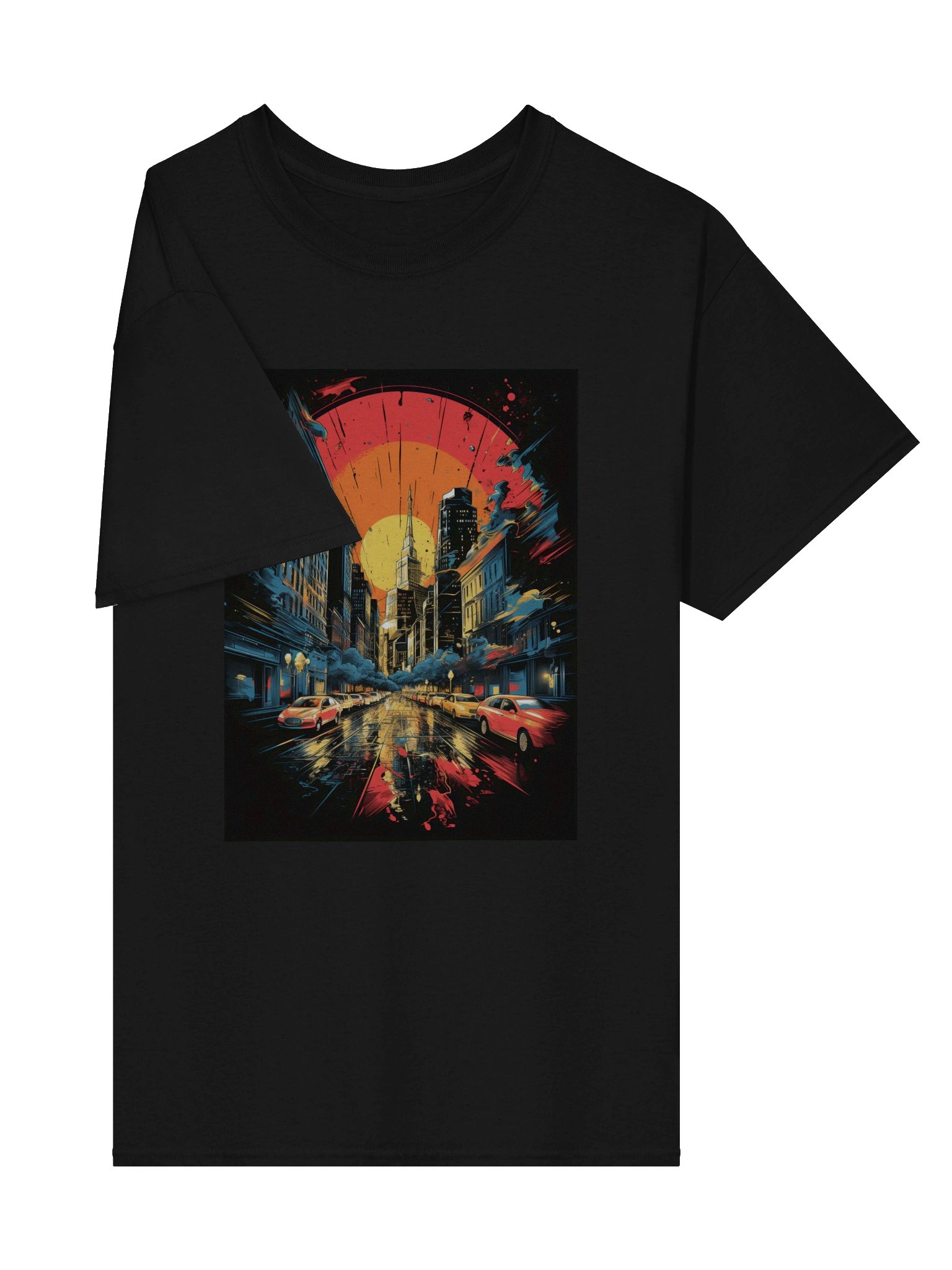 Sunset City Scape T-Shirt product image (3)