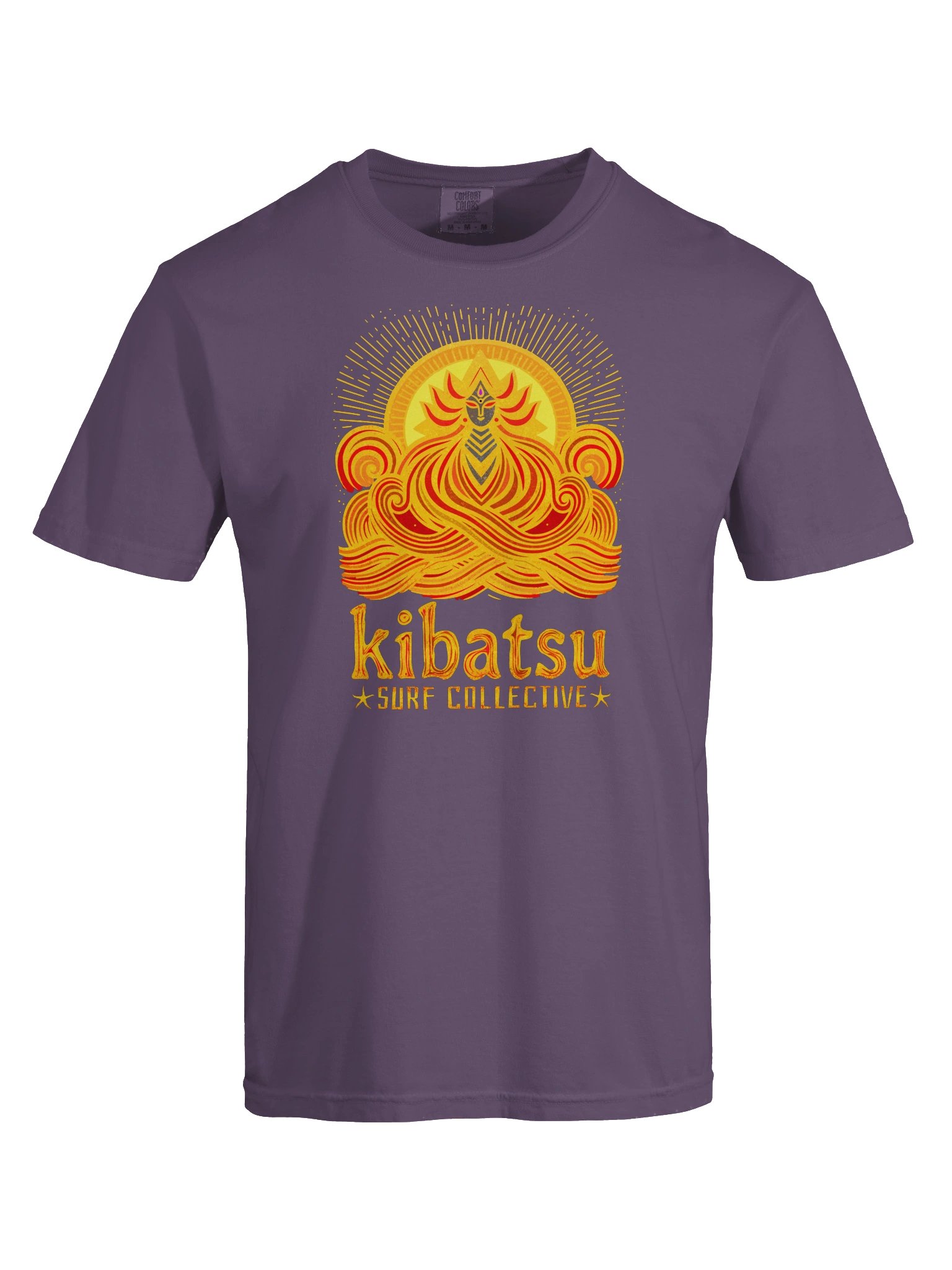 Kibatsu Surf Collective Sunset Water Goddess T Shirt product image (135)