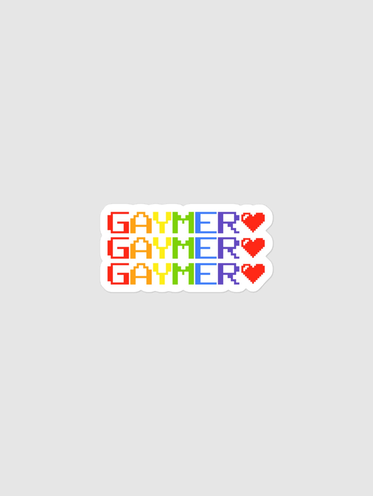 gaymer stack // sticker product image (1)