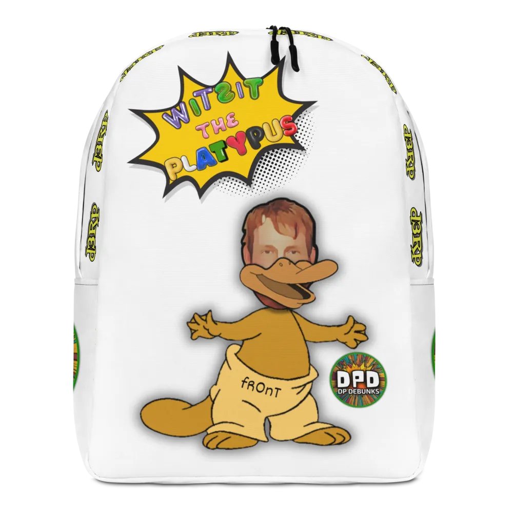 DELUXE Witsit the Platypus Backpack - ANTARCTIC EXPLORER EDITION product image (1)