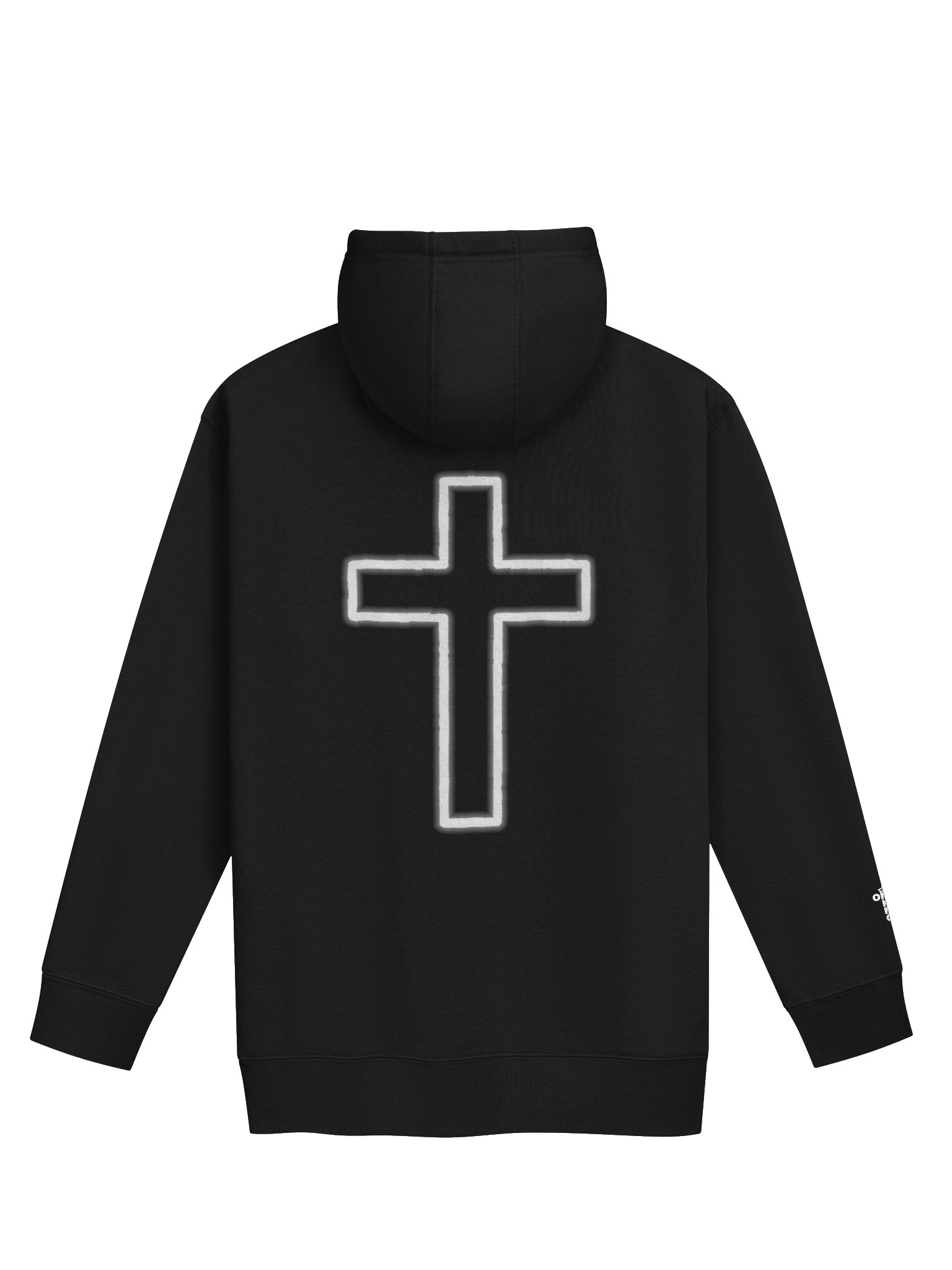 ONE KING Saved Premium Soft Blend Hoodie with embroidered sleeve logo product image (1)