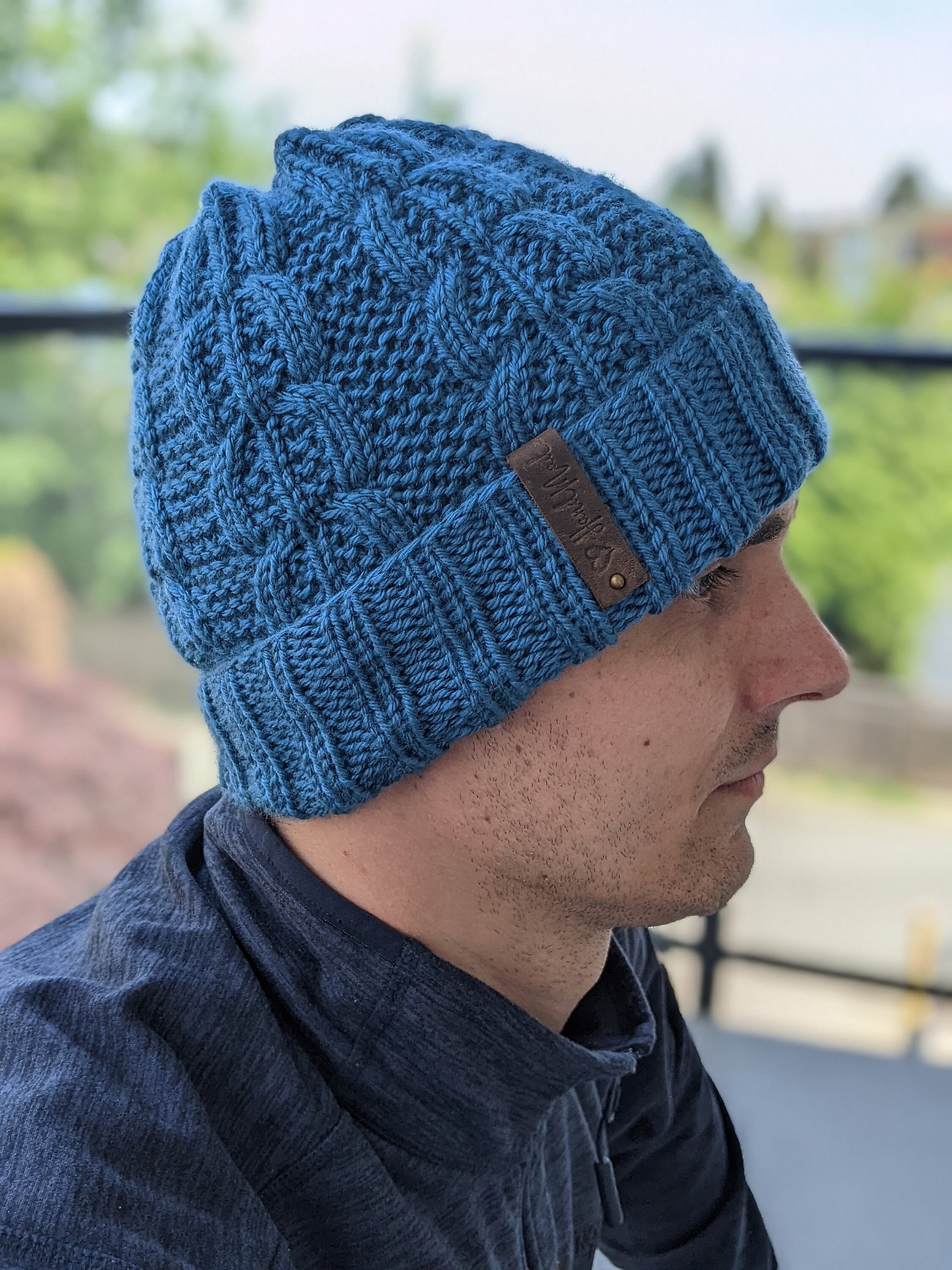 Willow Knit Hat Pattern for Men product image (4)