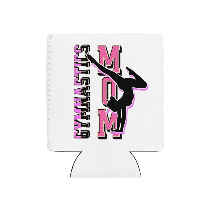 Mom Gymnastics Can Cooler product image (1)
