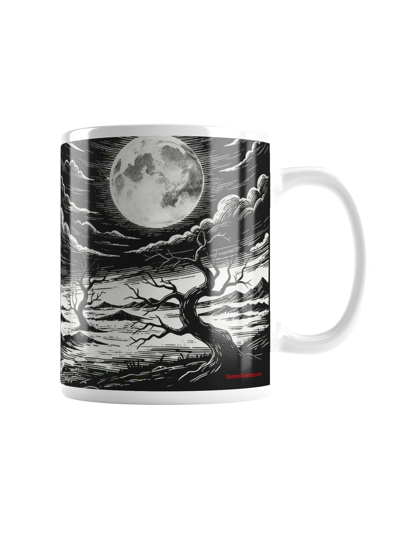 Vintage Silver Screen Wolfman Coffee Mug product image (3)