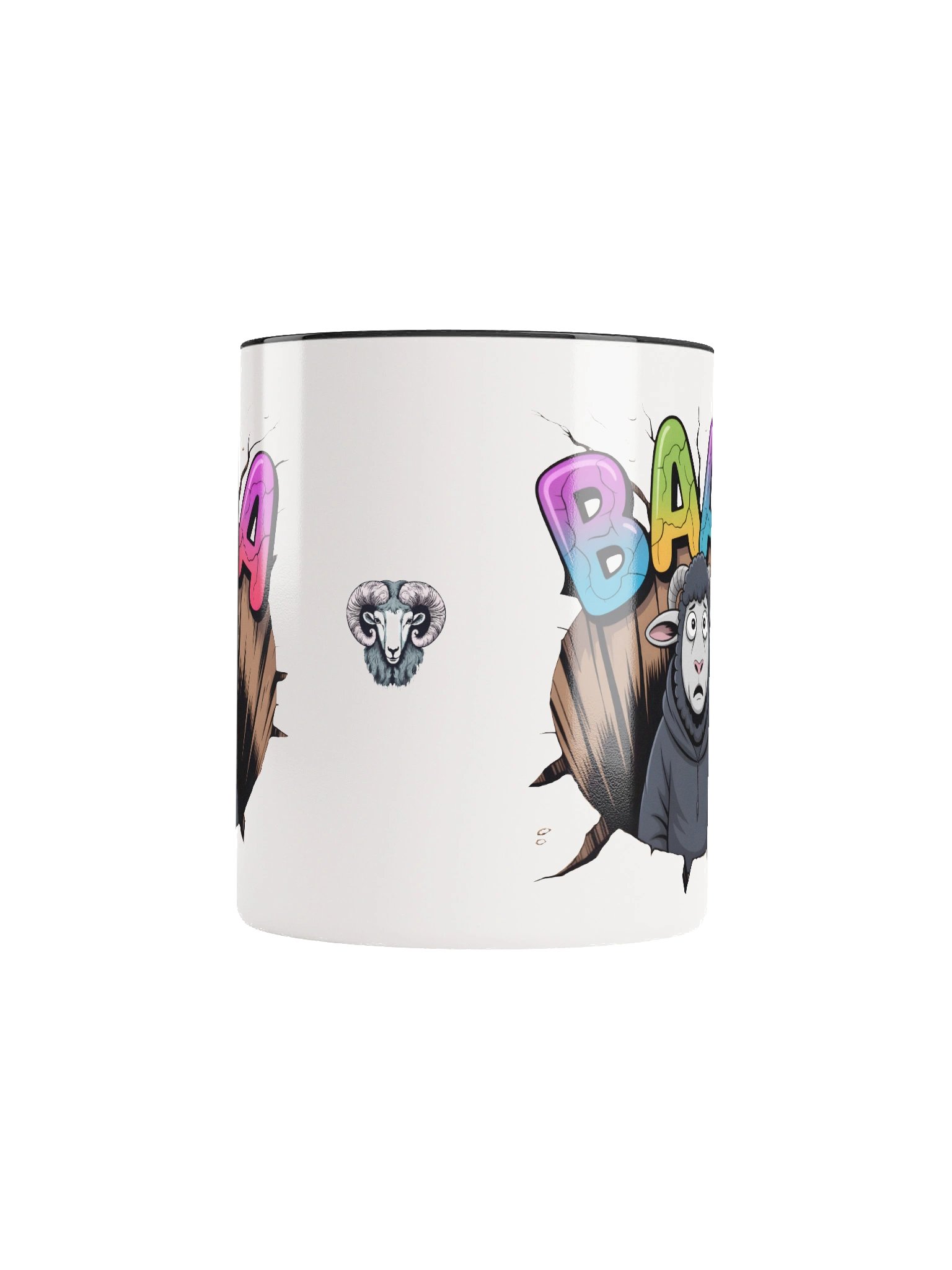 BAAA Surprised Sheep Coloured Mug product image (34)