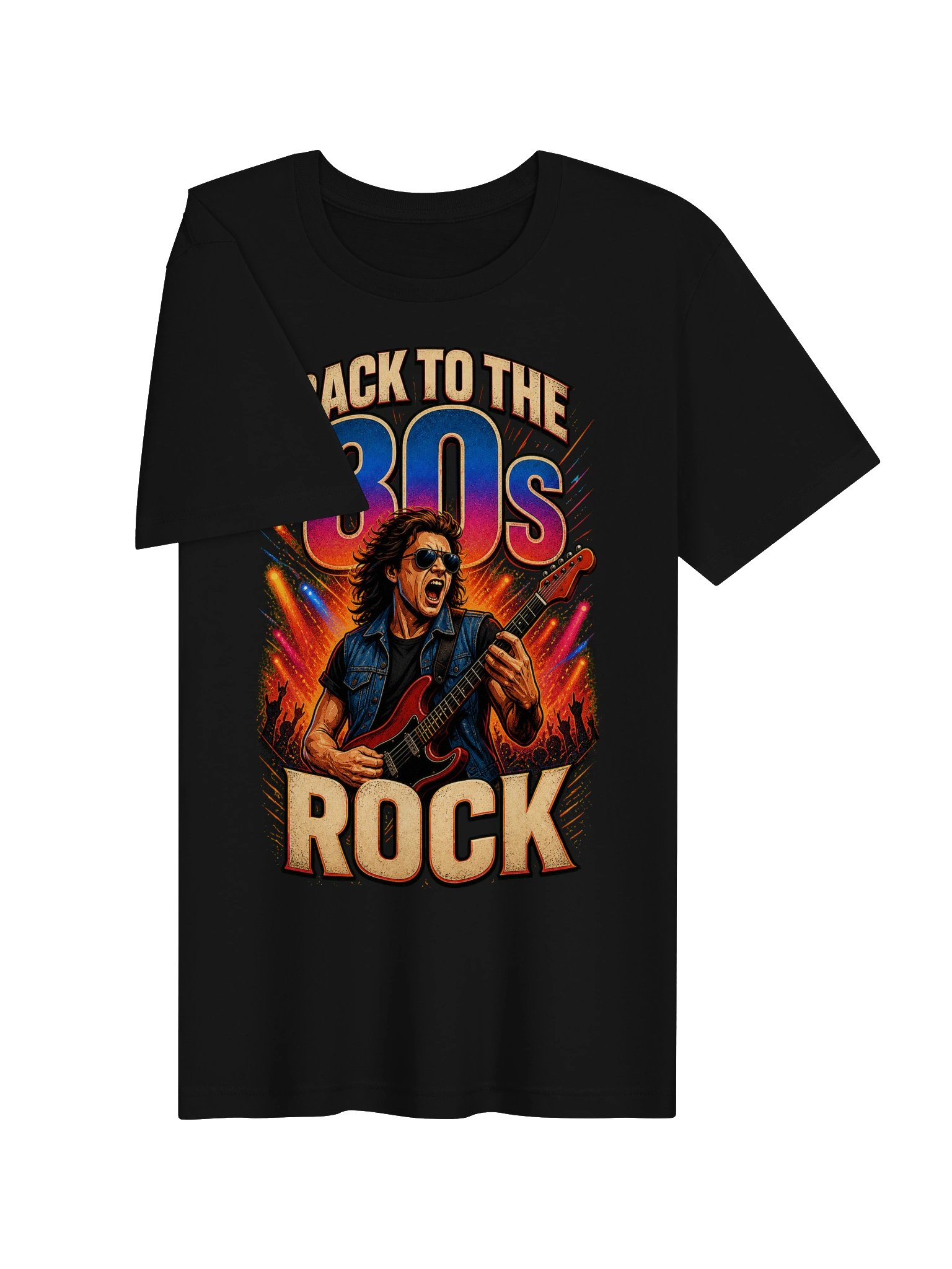 Back To The 80s Rock — Official Tour Tee product image (3)