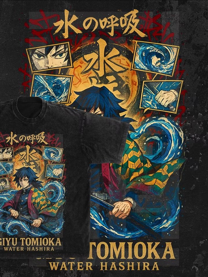 9-Piece Demon Slayer DTF & DTG PNG Pack product image (4)