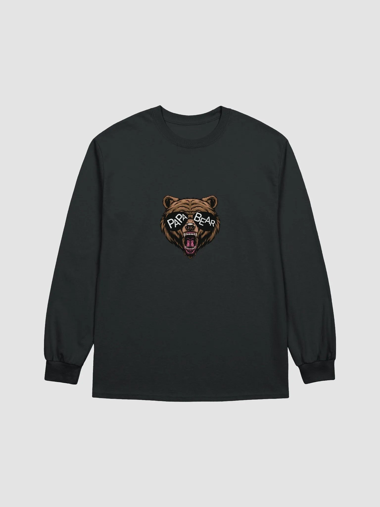 Papa Bear Sunglasses Long Sleeve Tee product image (1)