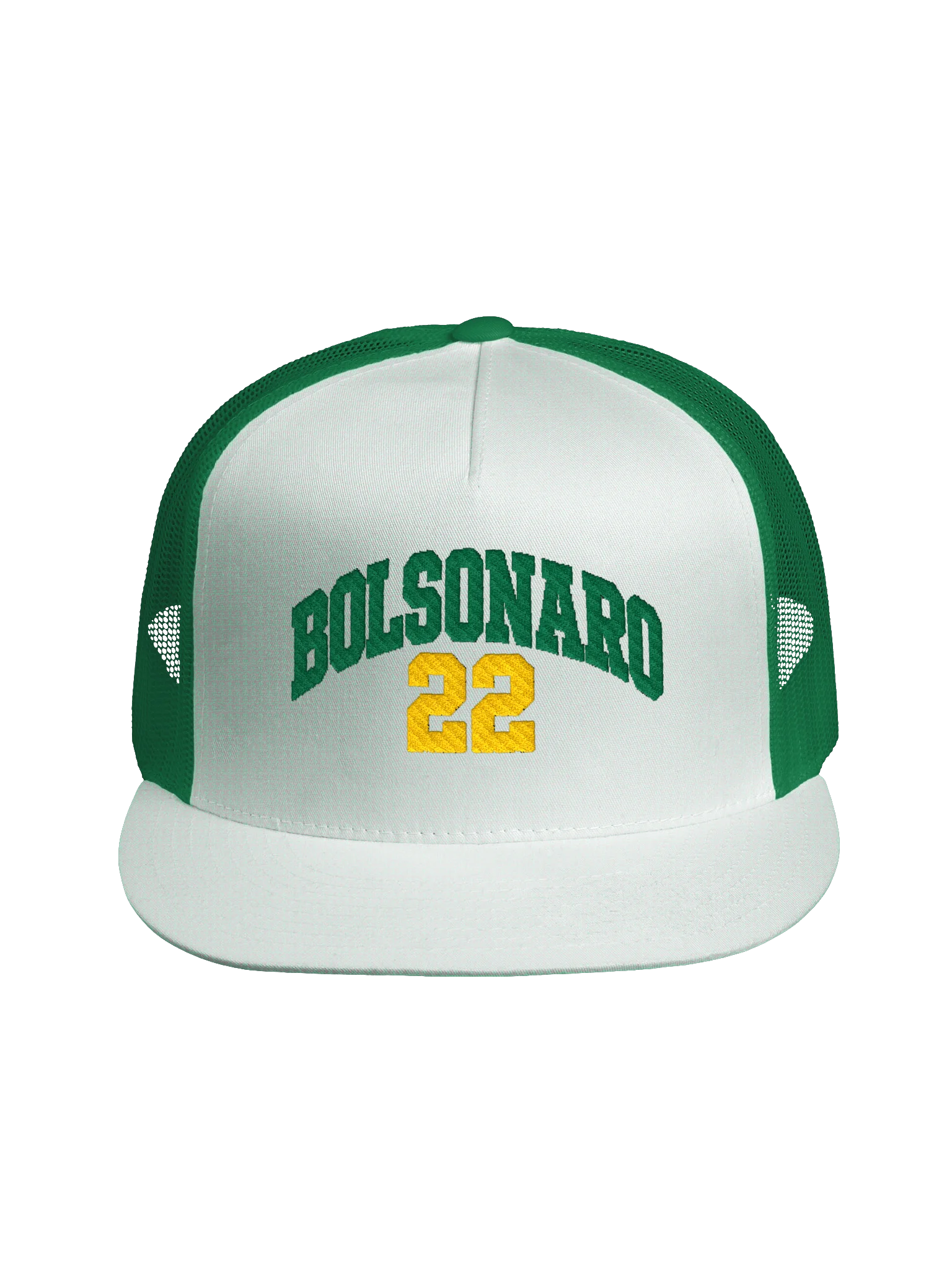 Bolsonaro 22 Embroidered Trucker Hat product image (2)