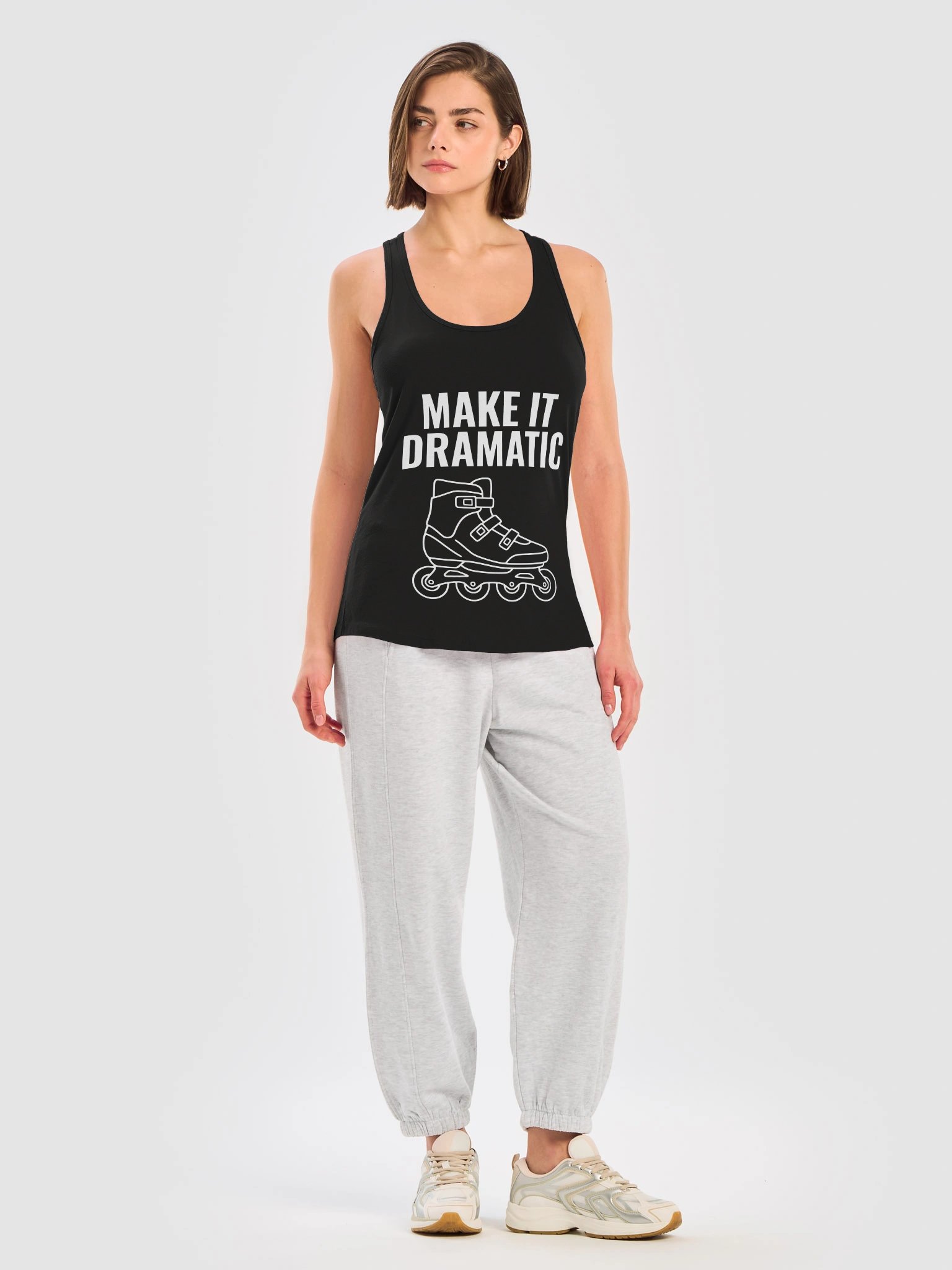 Make It Dramatic - Women’s Racerback Tank Top product image (5)