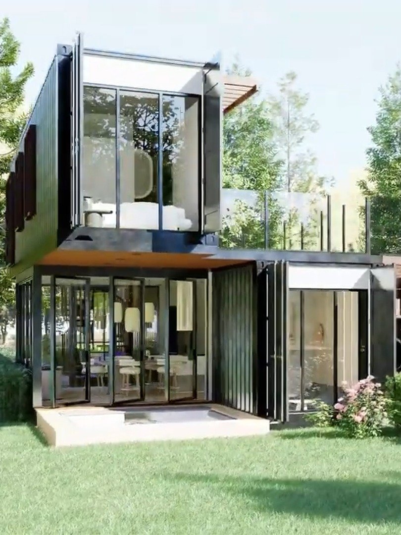 Shipping Container House 07 - Drawings\Blueprints CAD + PDF - Metric & Imperial product image (7)
