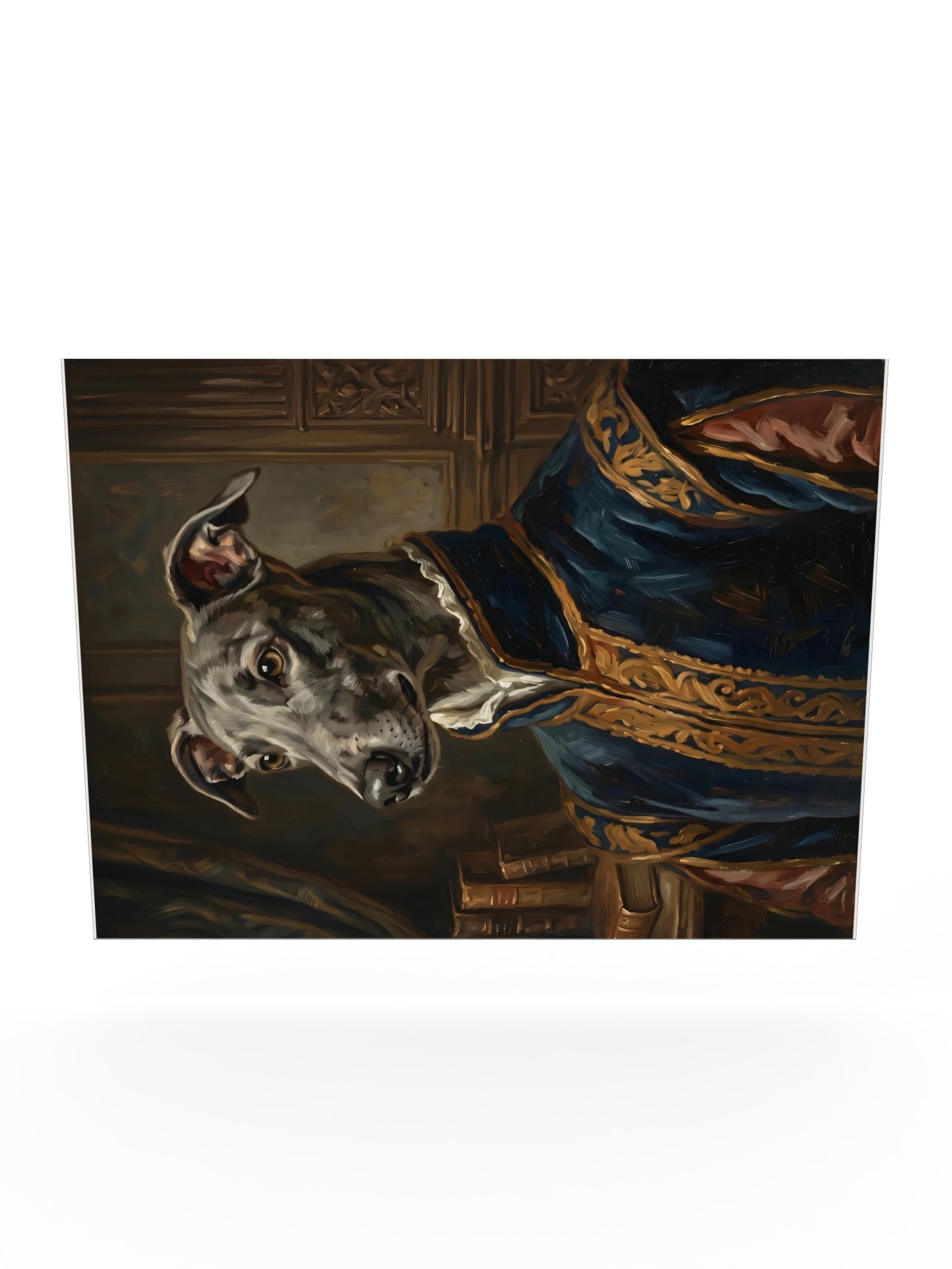Greyhound in Blue Poster product image (24)