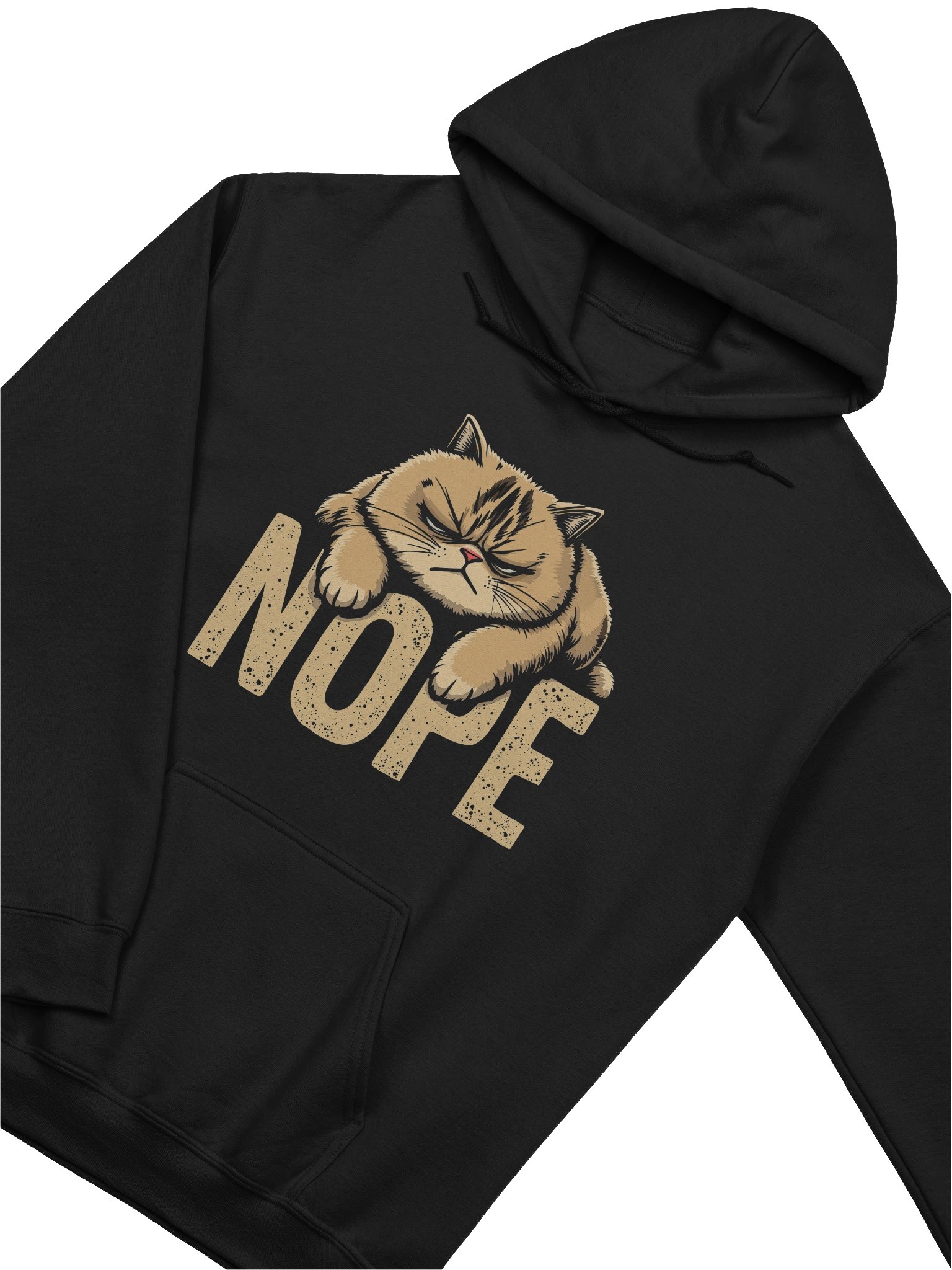 Nope Mode – Grumpy Cat Hoodie product image (2)