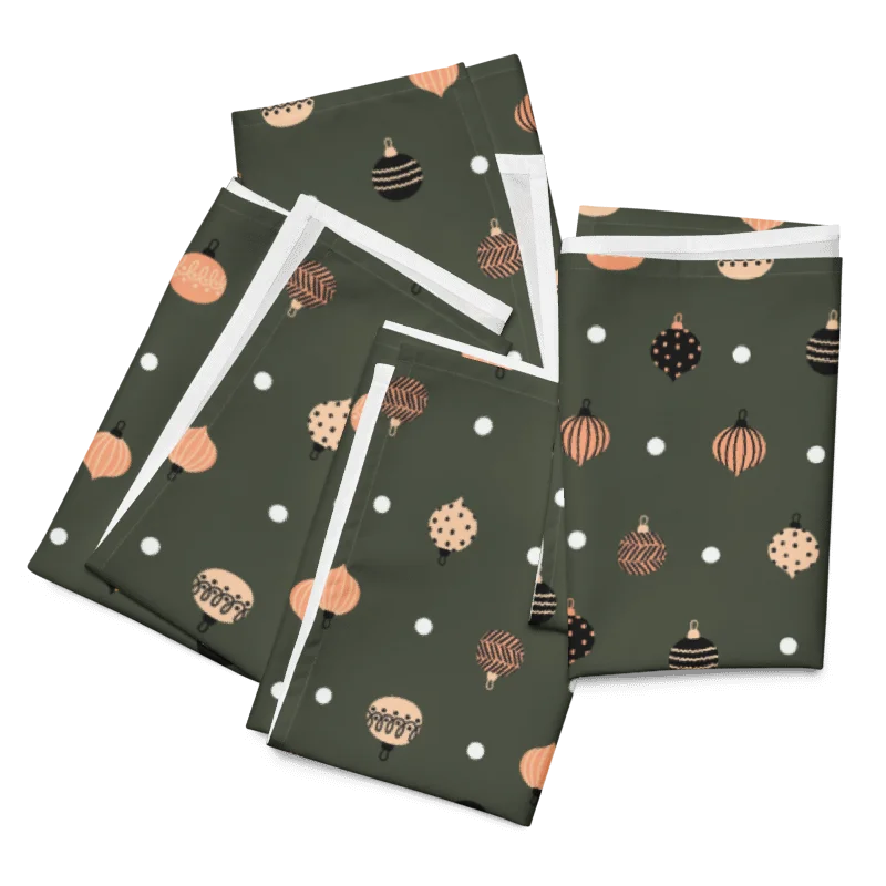 Festive Ornaments Cloth Napkin Set product image (6)