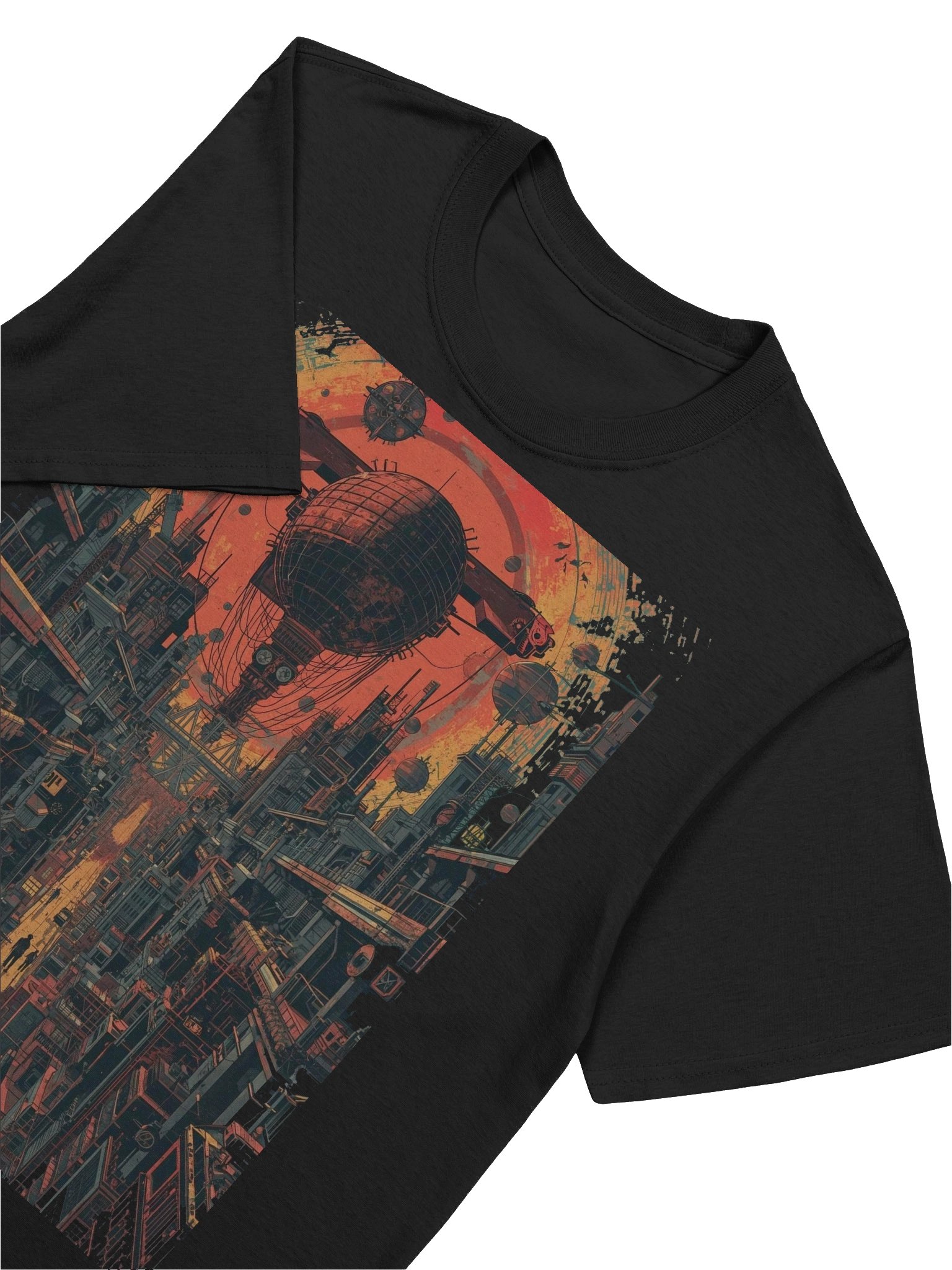 Dystopian Skyline T-Shirt product image (2)