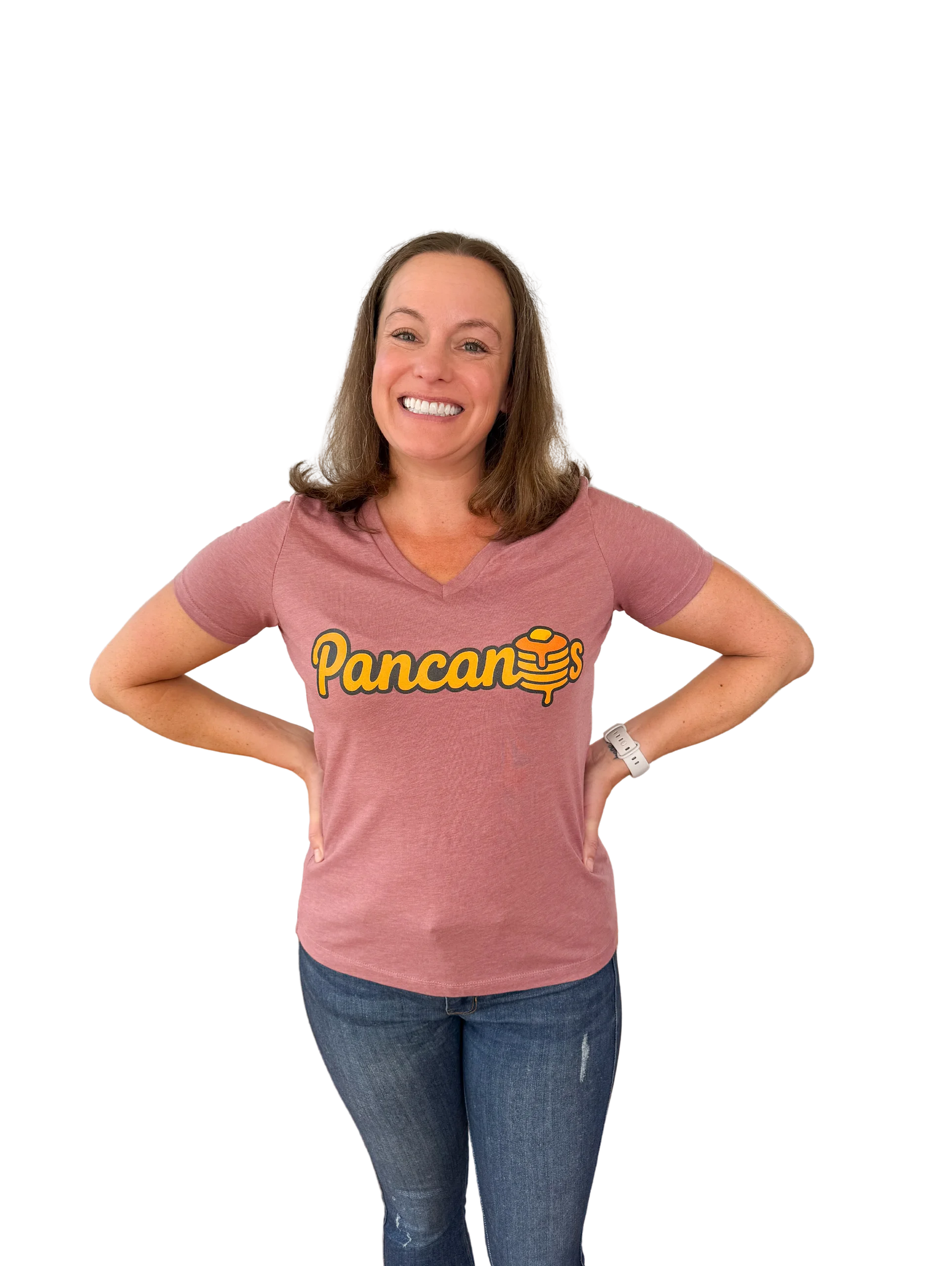 Pancanos Women's V-Neck Tee product image (1)