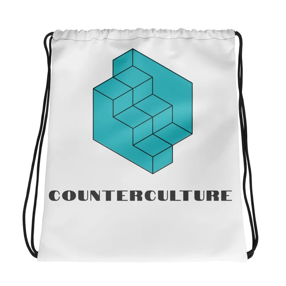 COUNTERCULTURE Cubic Drawstring Bag product image (1)