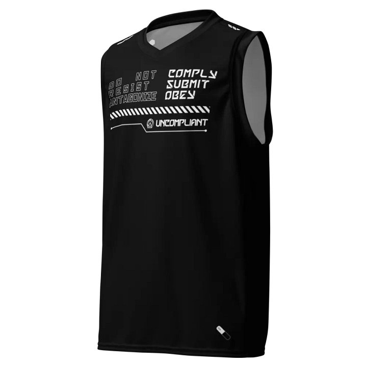 The Statement Basketball Tank Top - Black product image (1)