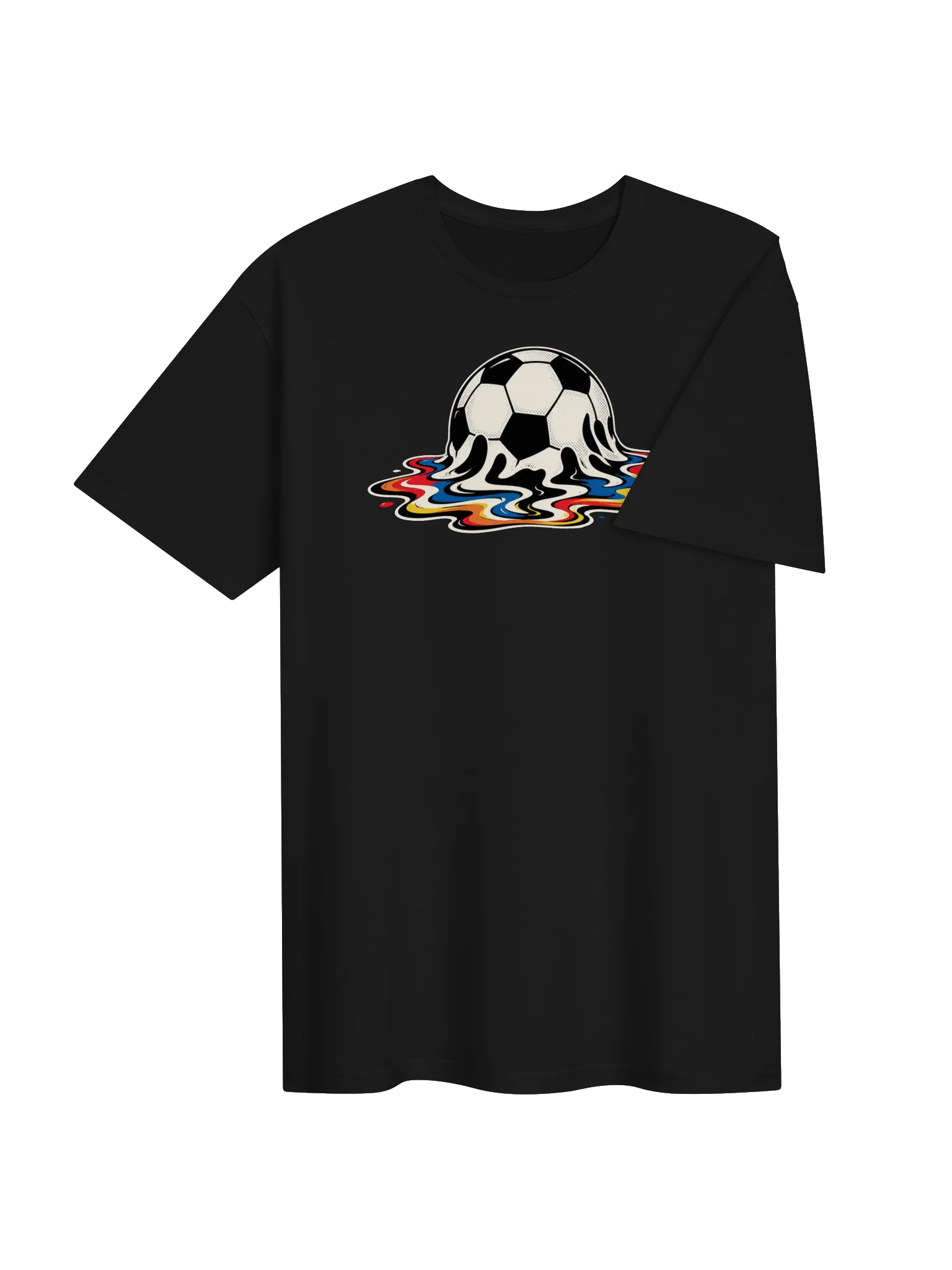 Rainbow Melt Soccer Tee product image (4)
