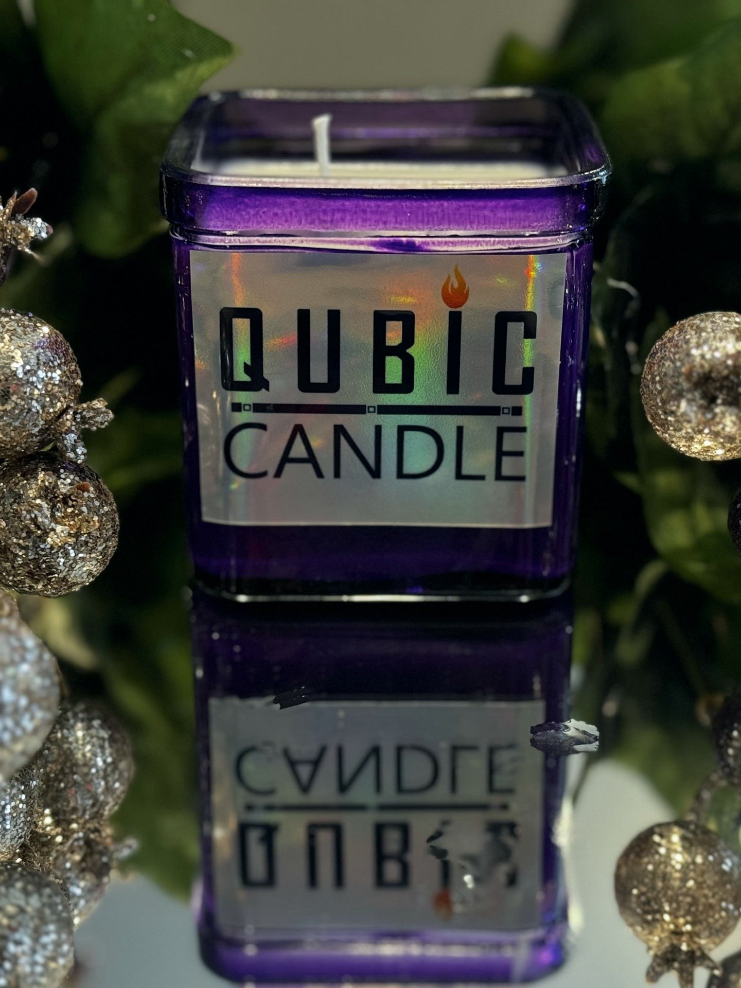 Qubic Candle - Lemonade Lavender scented product image (3)