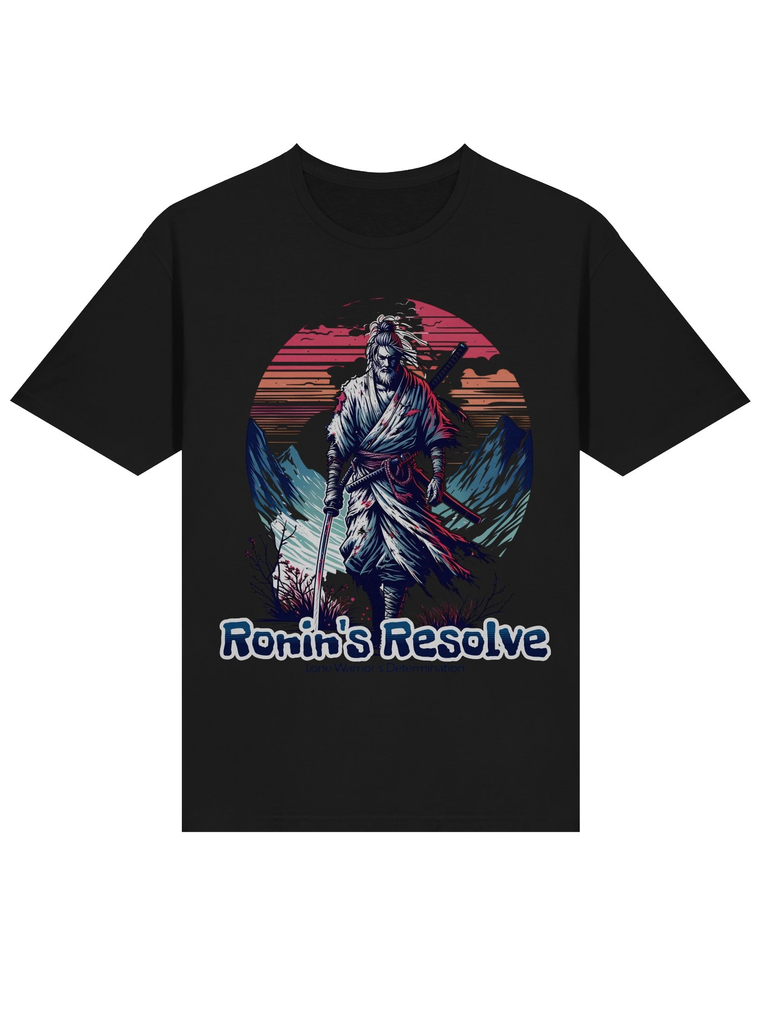 Ronin's Resolve Samurai T-Shirt - Gildan Softstyle product image (2)