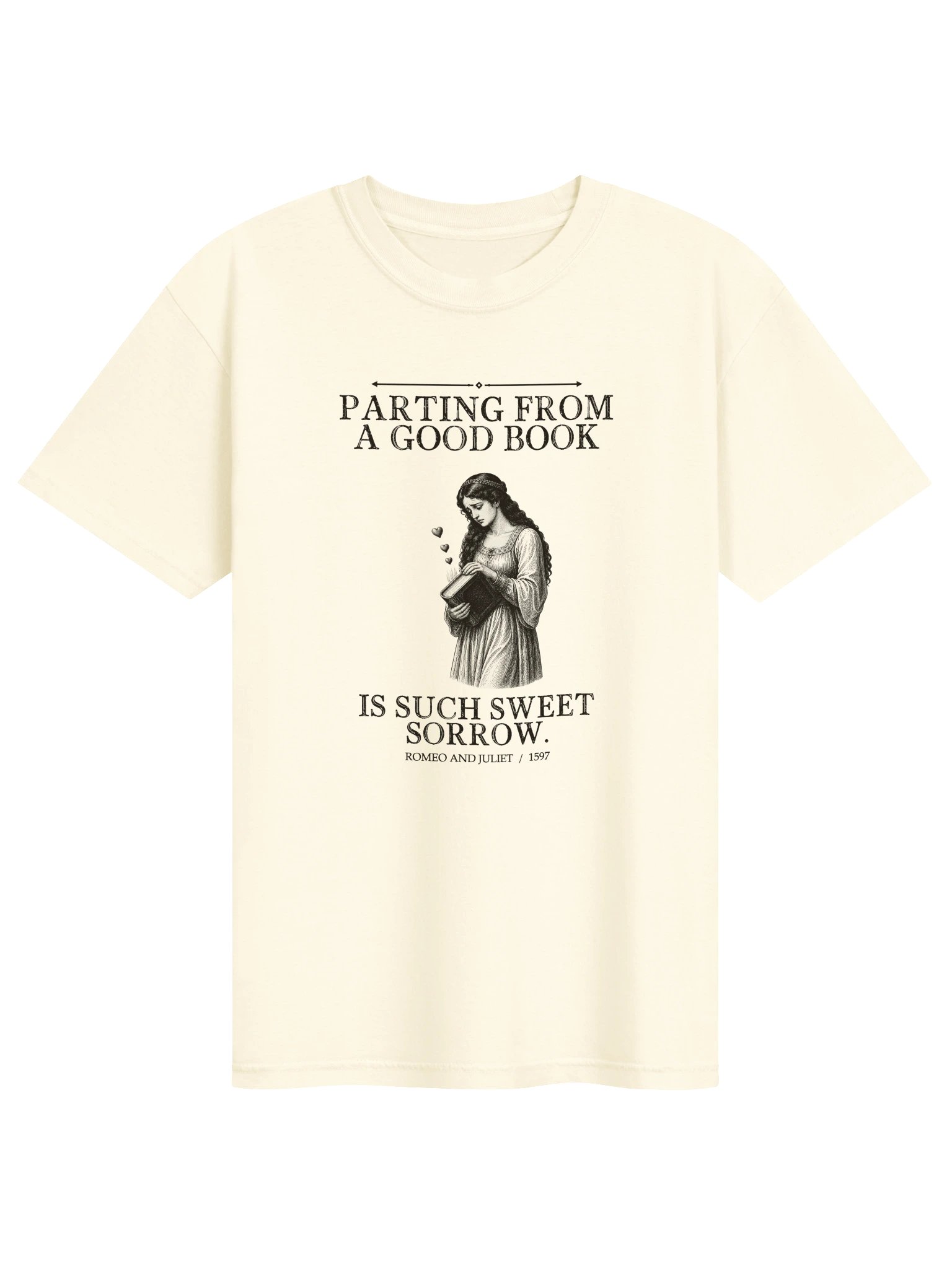Sweet Sorrow -- Romeo and Juliet Tee (Light) product image (1)