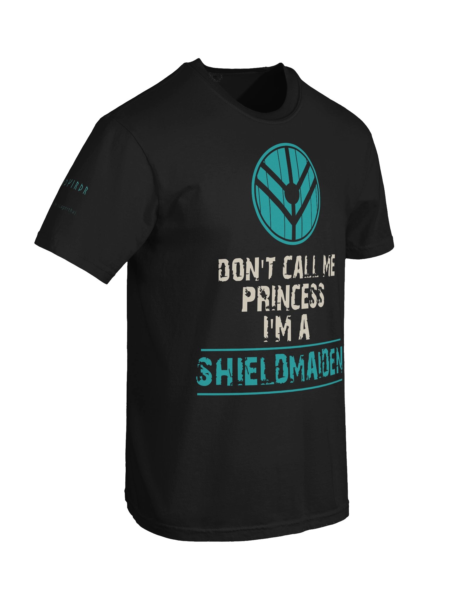 Don't Call Me a Princess Im a Shield Maiden- Adult Unisex Garment Dyed Shirt product image (1)