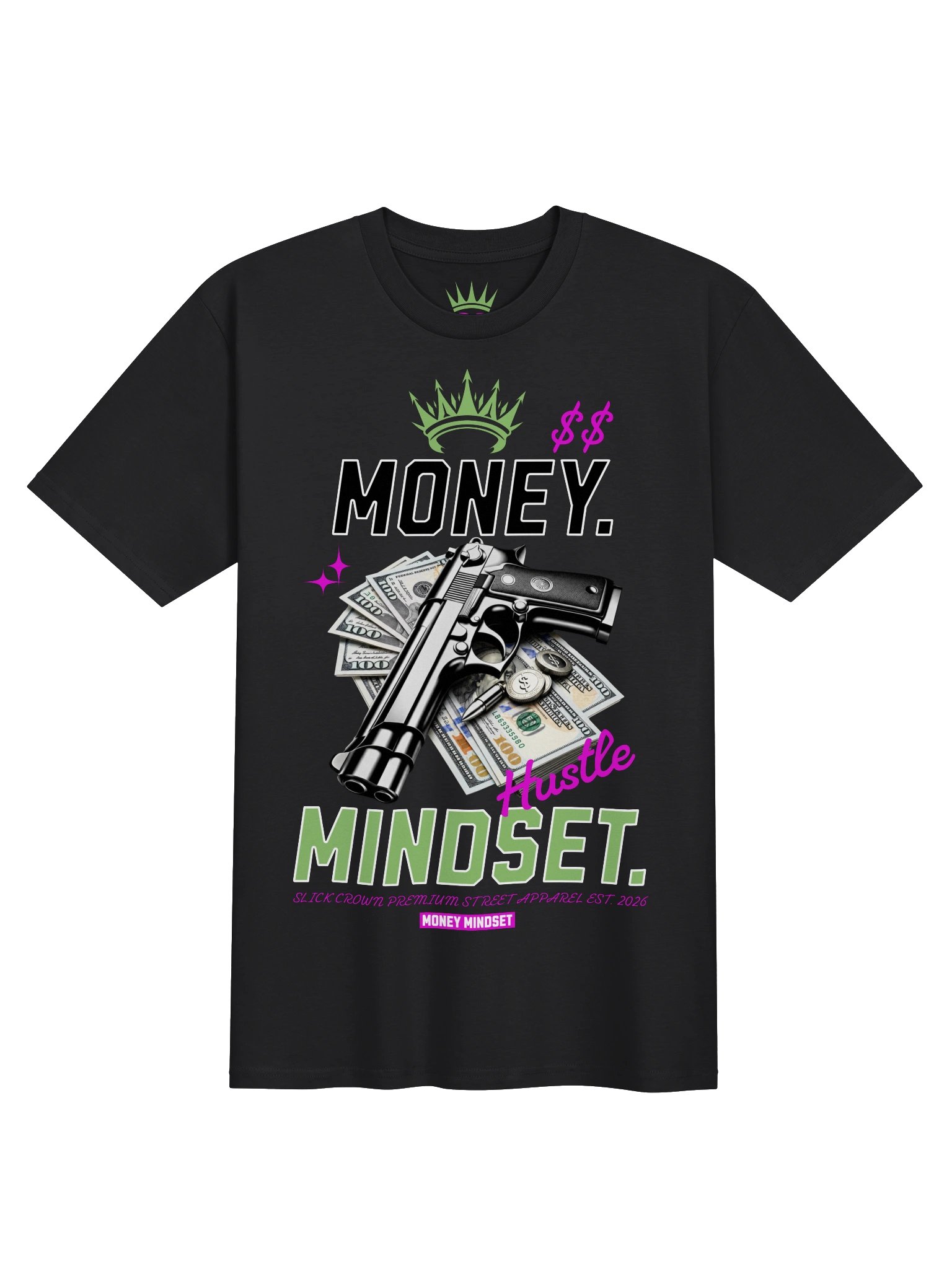 "MONEY MINDSET" Premium Heavyweight Tee product image (1)