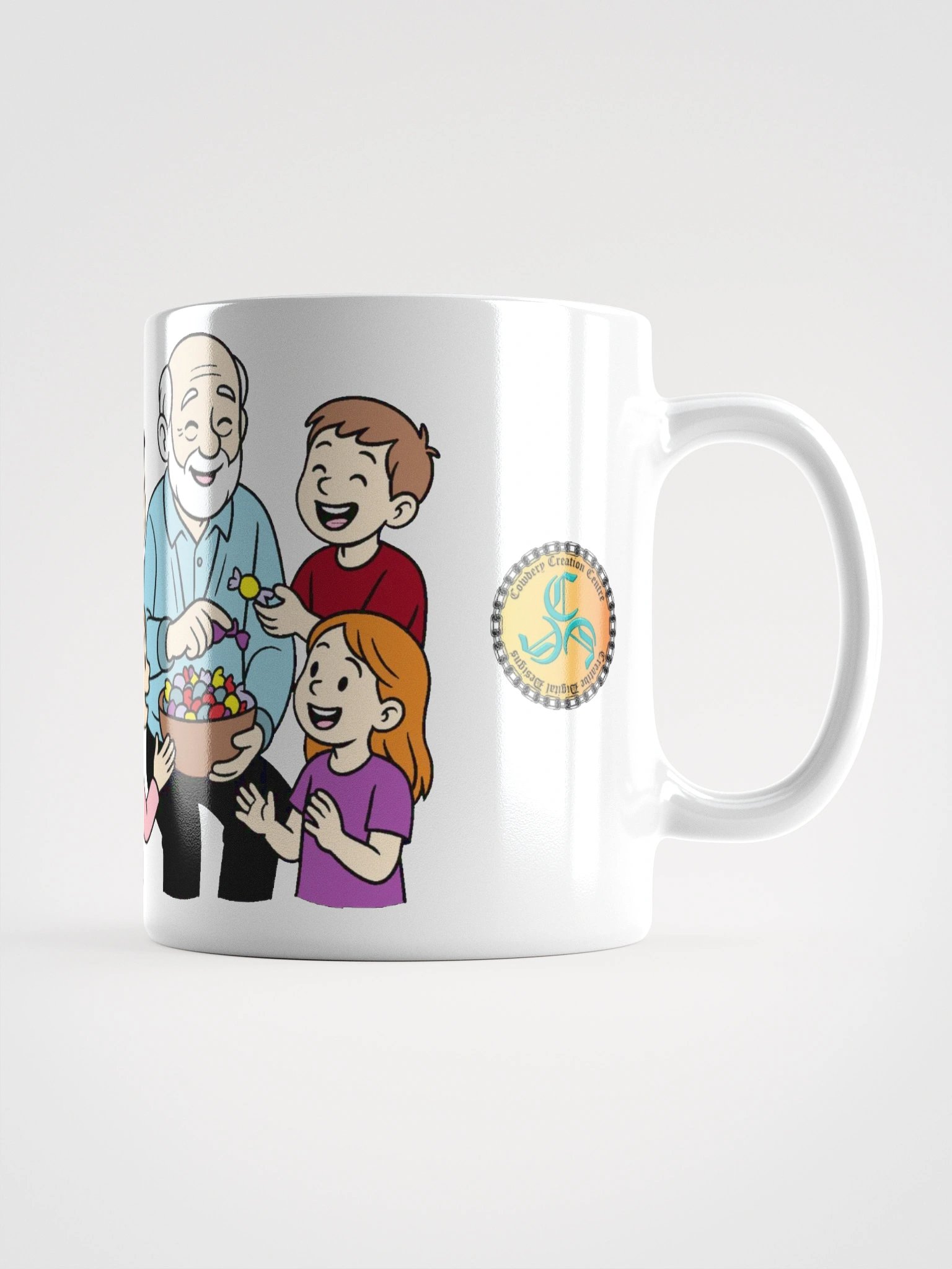 Spoiling Grandkids is my Cardio (Male) Glossy White Mug product image (1)