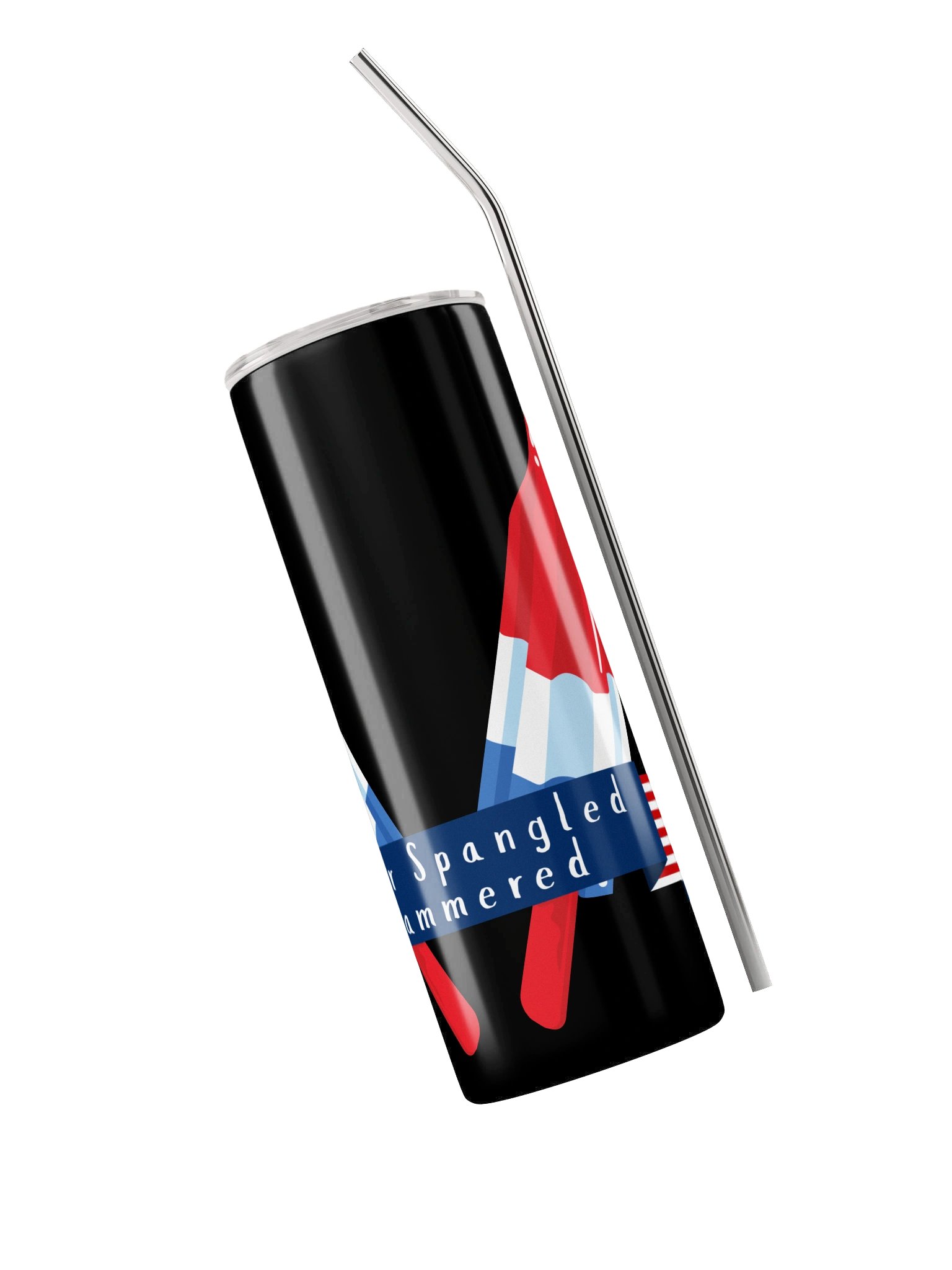 Star Spangled Hammered Patriotic Tumbler product image (3)